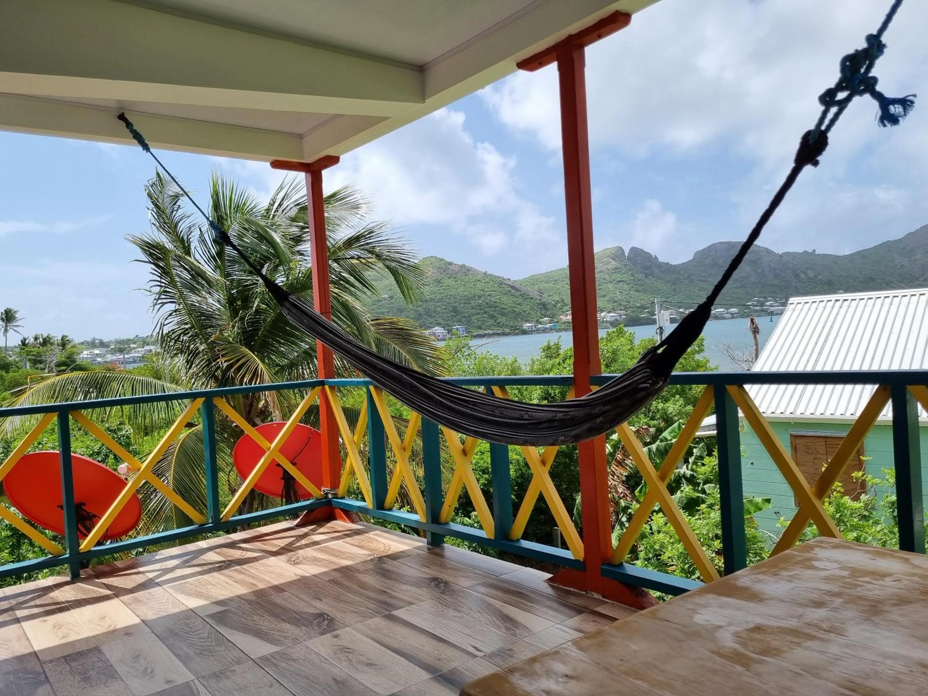 Balcony/Terrace in Shell Sea B & B