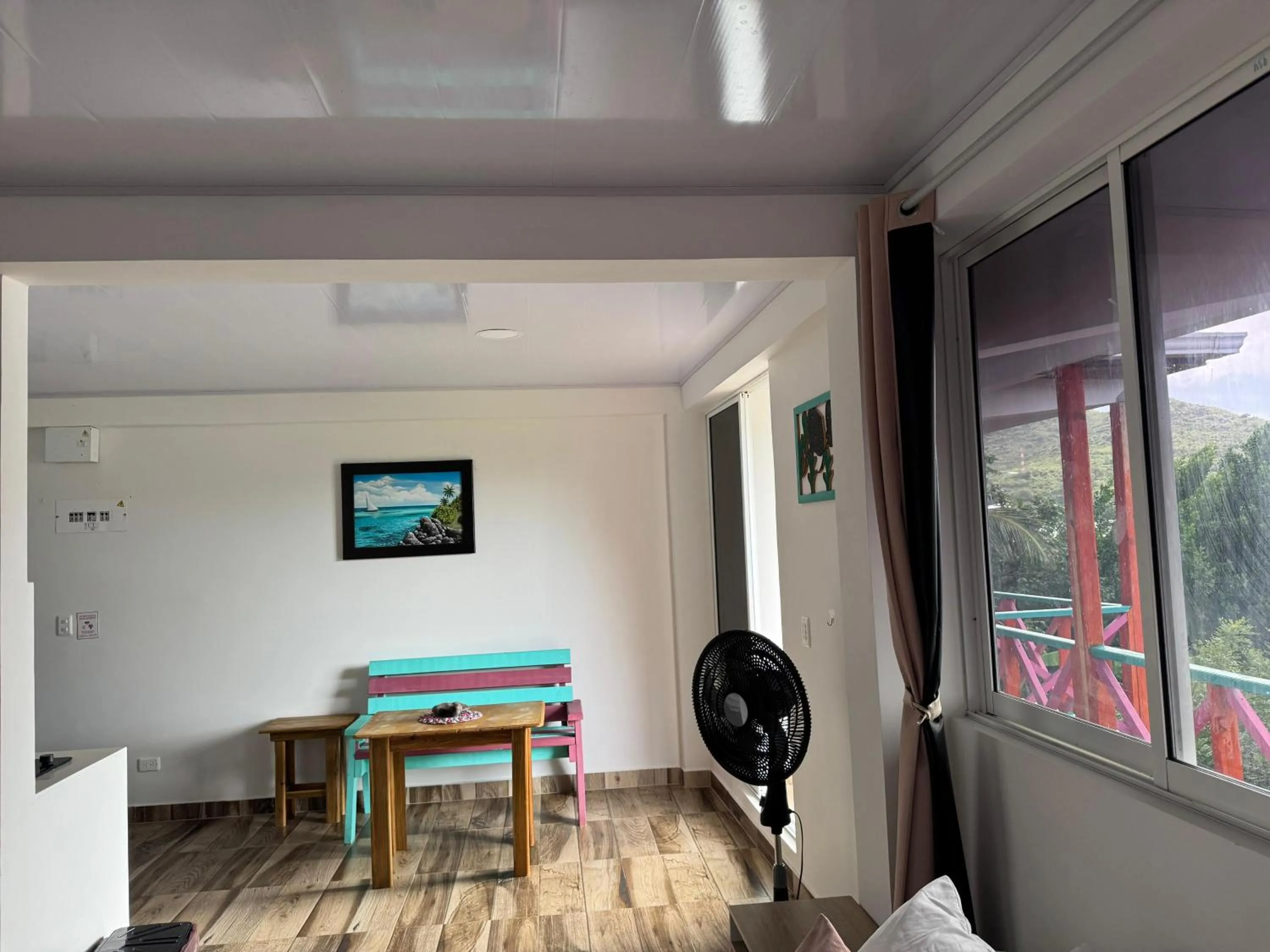 Seating area in Shell Sea B & B