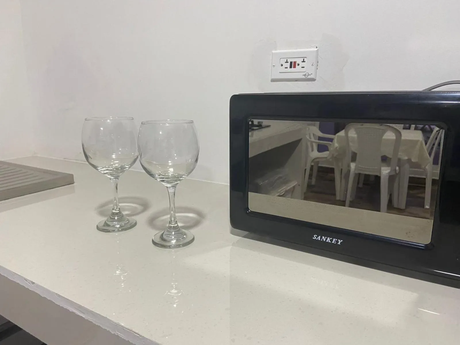 Kitchen or kitchenette in Shell Sea B & B