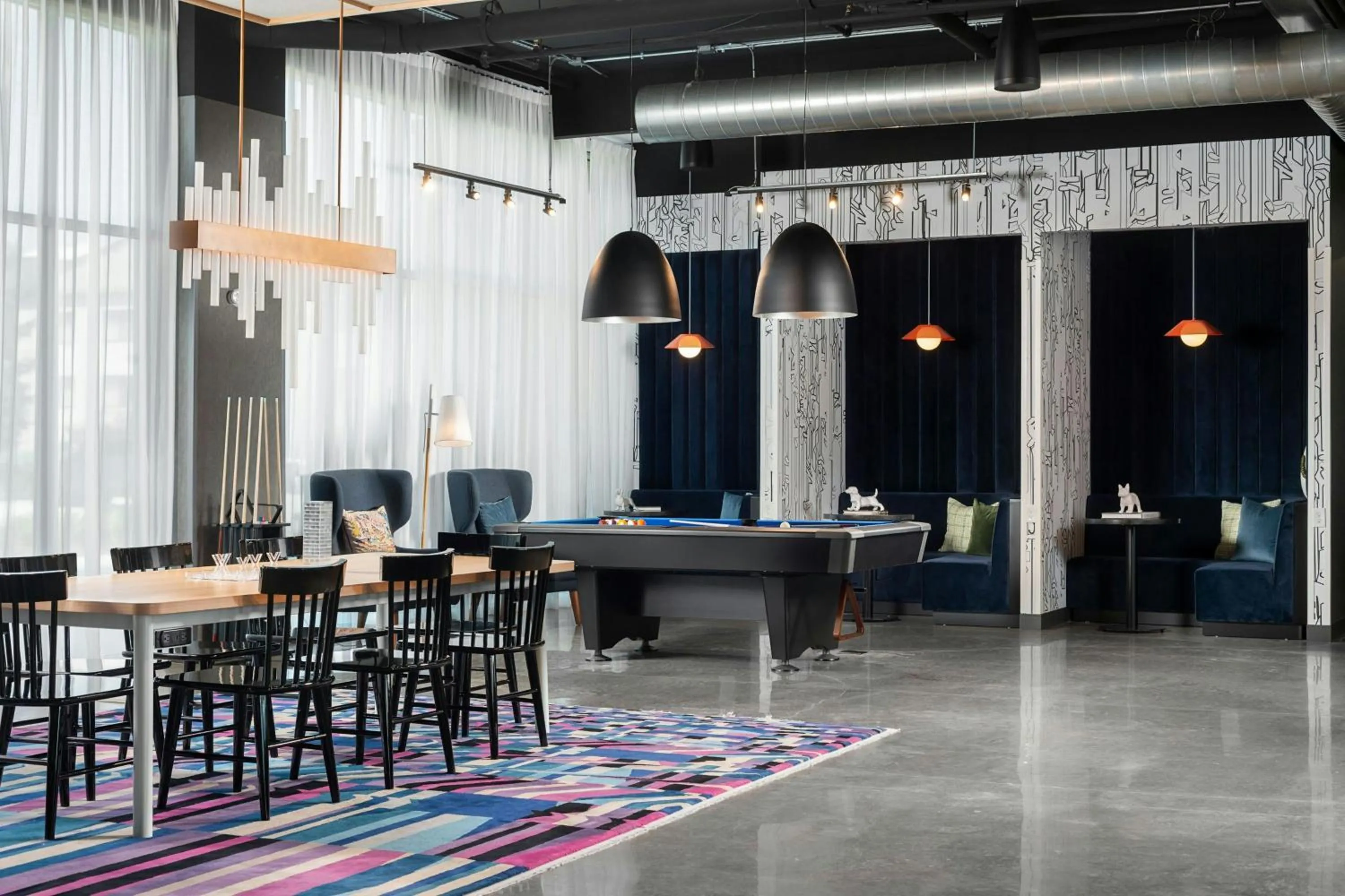 Lobby or reception in Aloft DFW Airport North