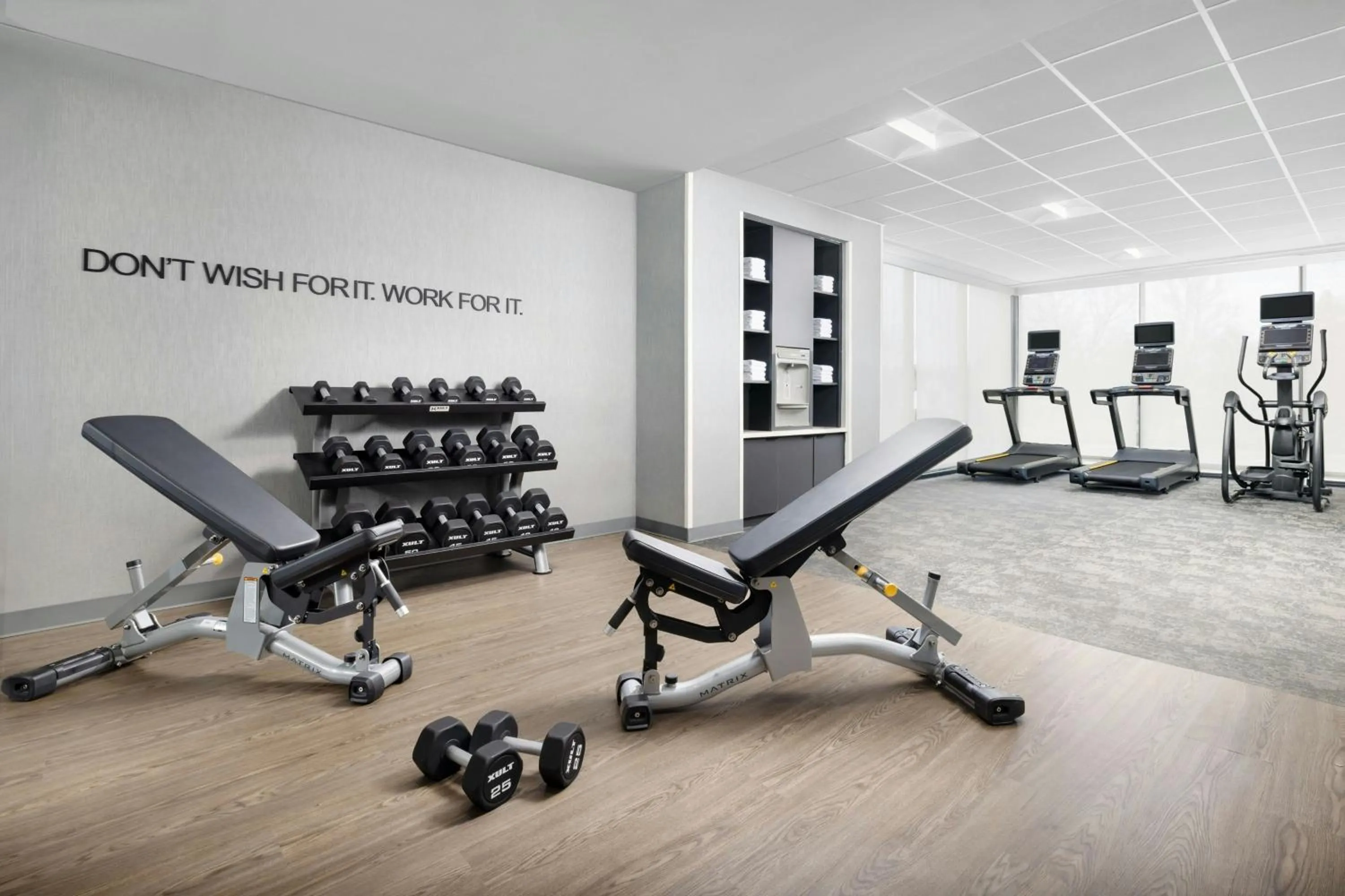 Fitness centre/facilities in Fairfield by Marriott Inn & Suites Union