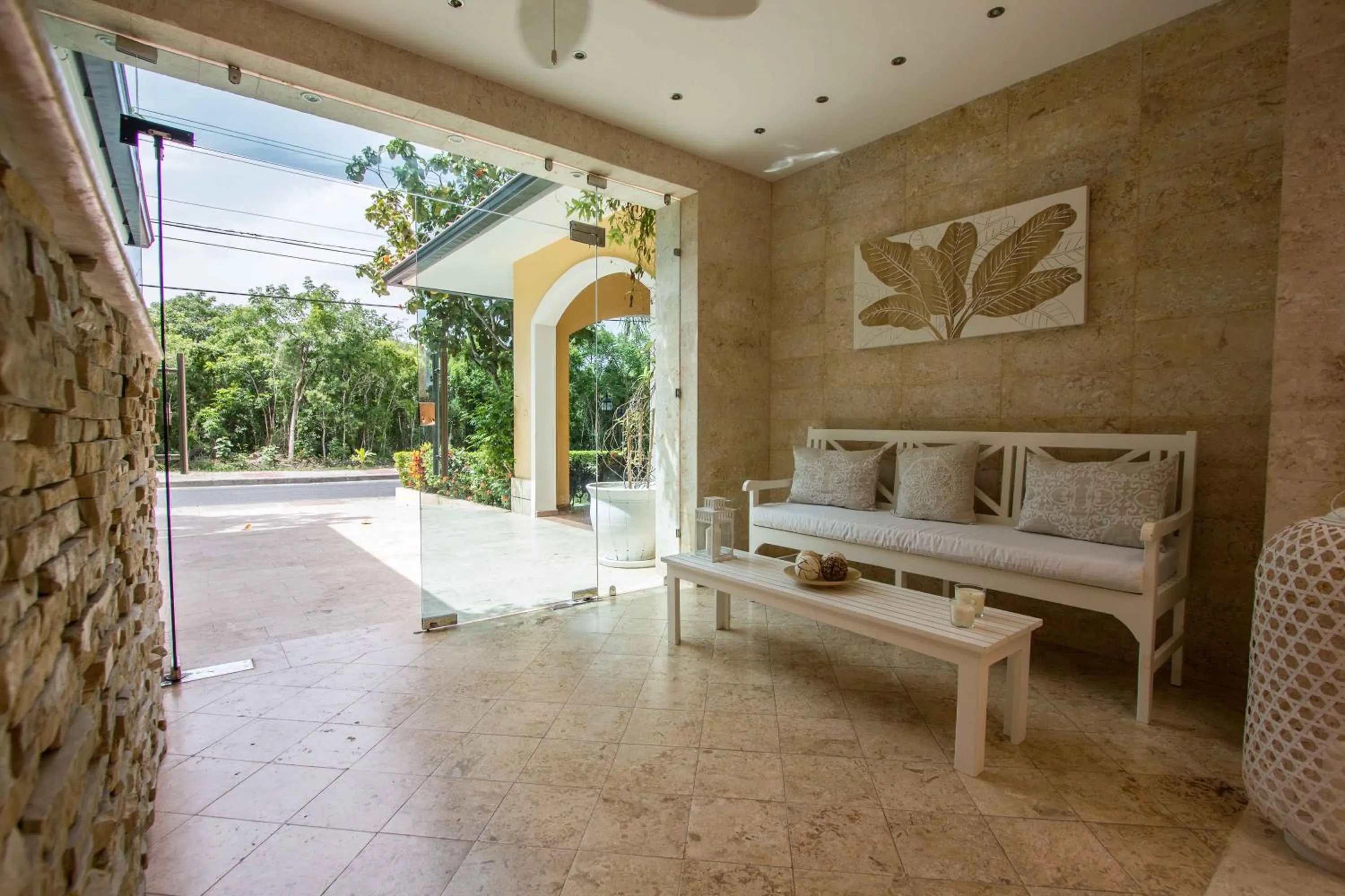 Lobby or reception in Los Flamencos Aparthotel Beach Club