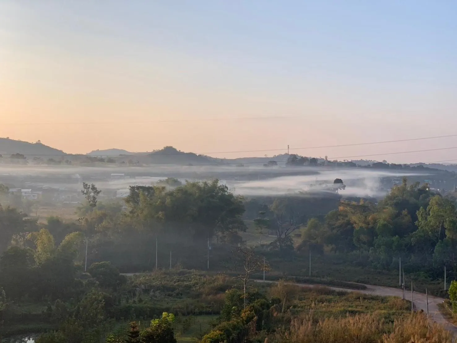 Mountain view in Sakura Yama Resort