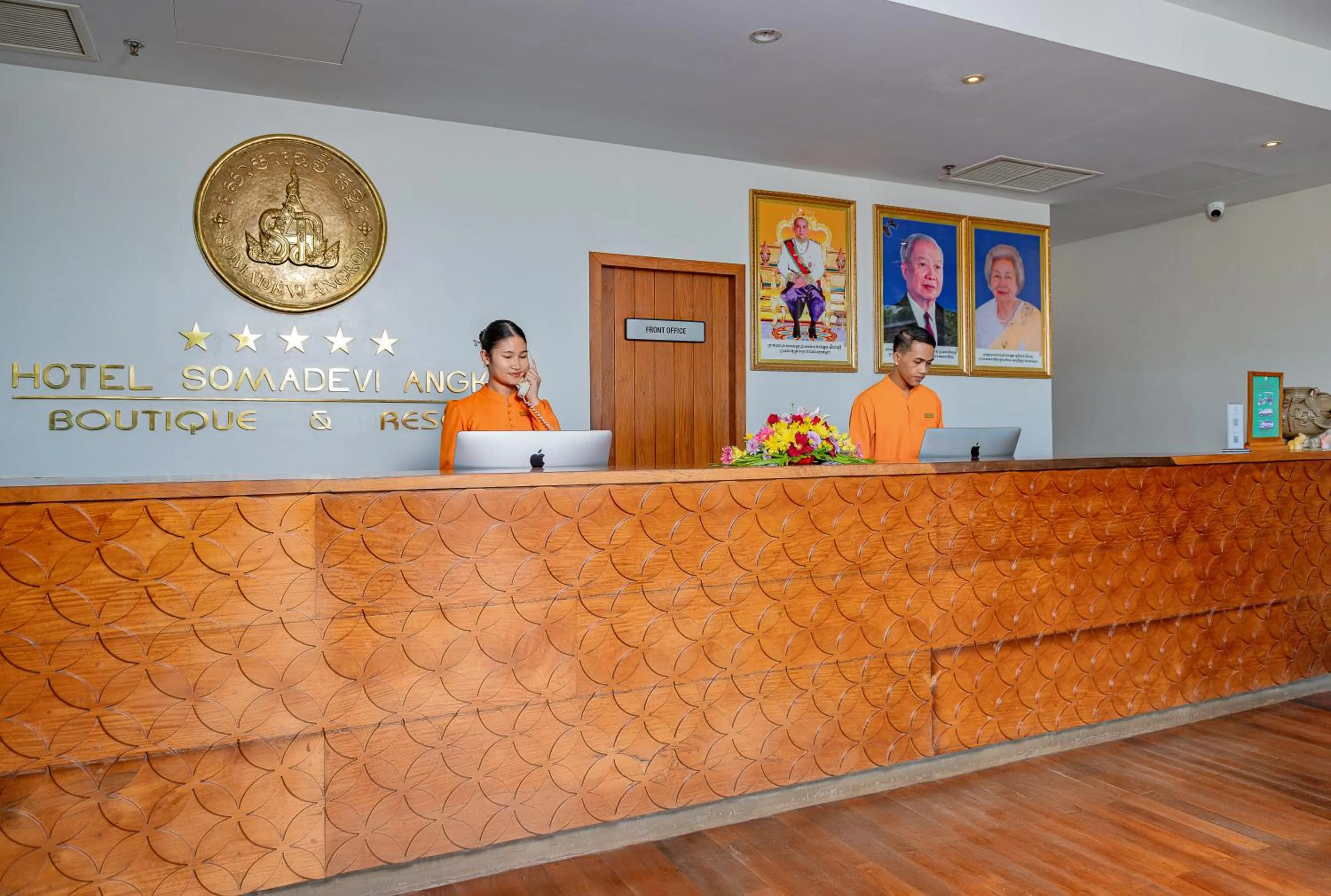 Lobby or reception in Hotel Somadevi Angkor Boutique and Resort