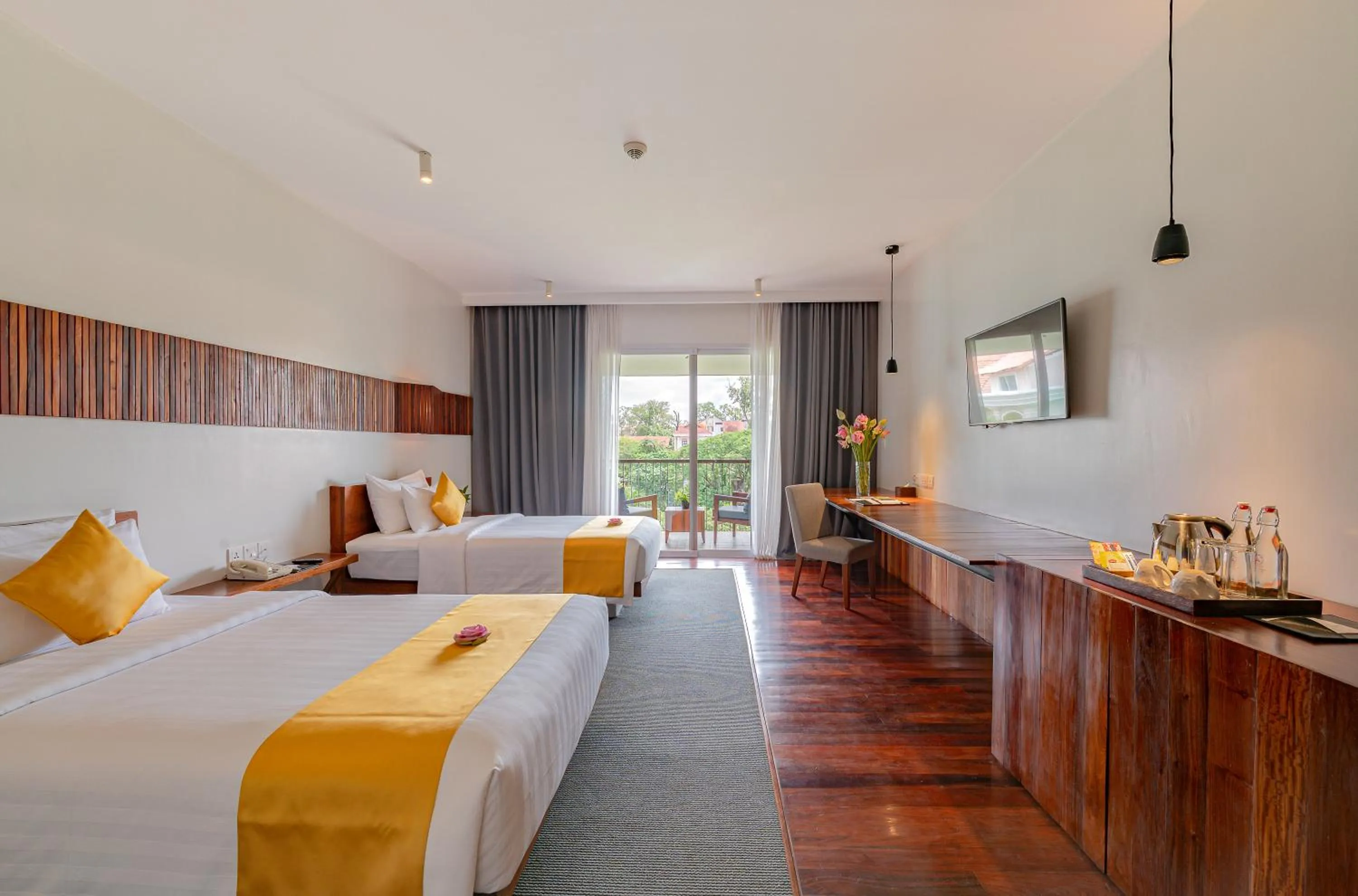 Photo of the whole room, Bed in Hotel Somadevi Angkor Boutique and Resort