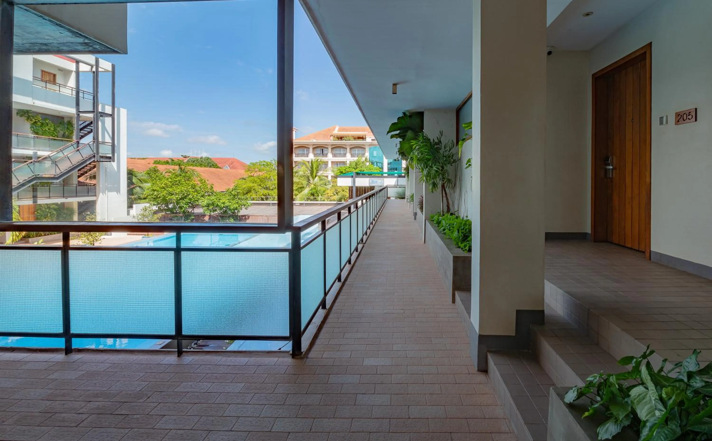 Balcony/Terrace in Hotel Somadevi Angkor Boutique and Resort