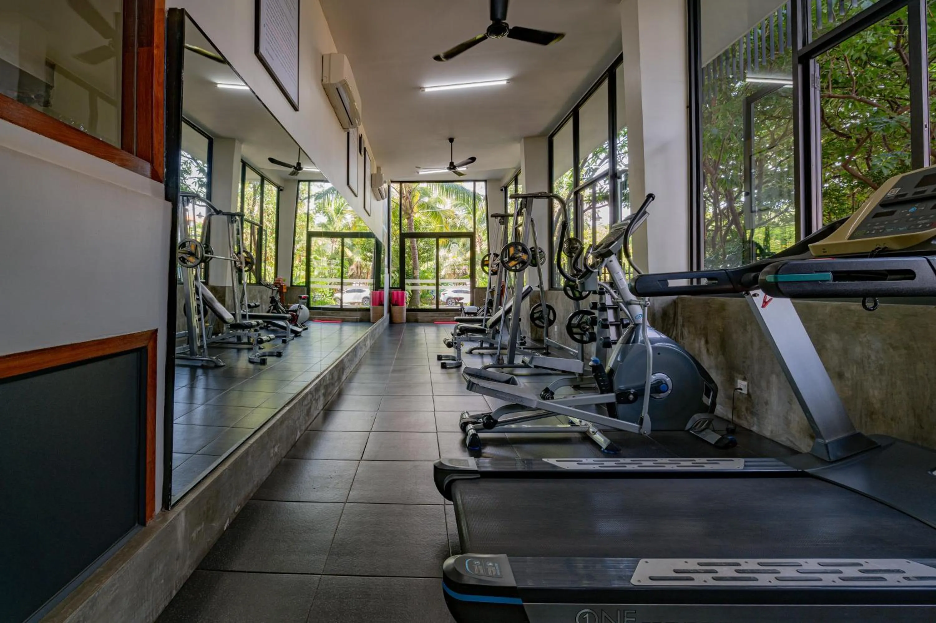 Fitness centre/facilities in Hotel Somadevi Angkor Boutique and Resort