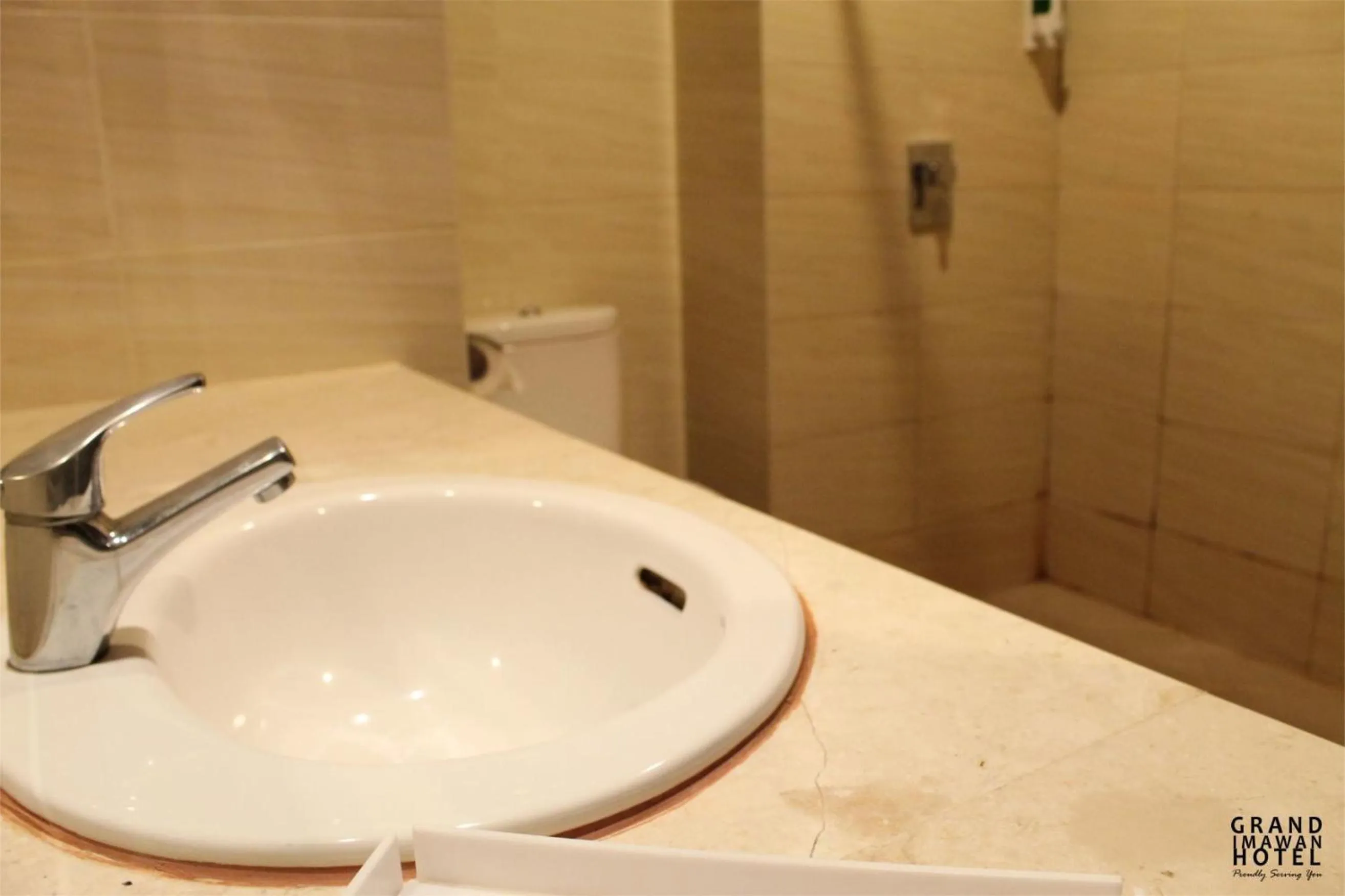 Bathroom in Grand Imawan Hotel