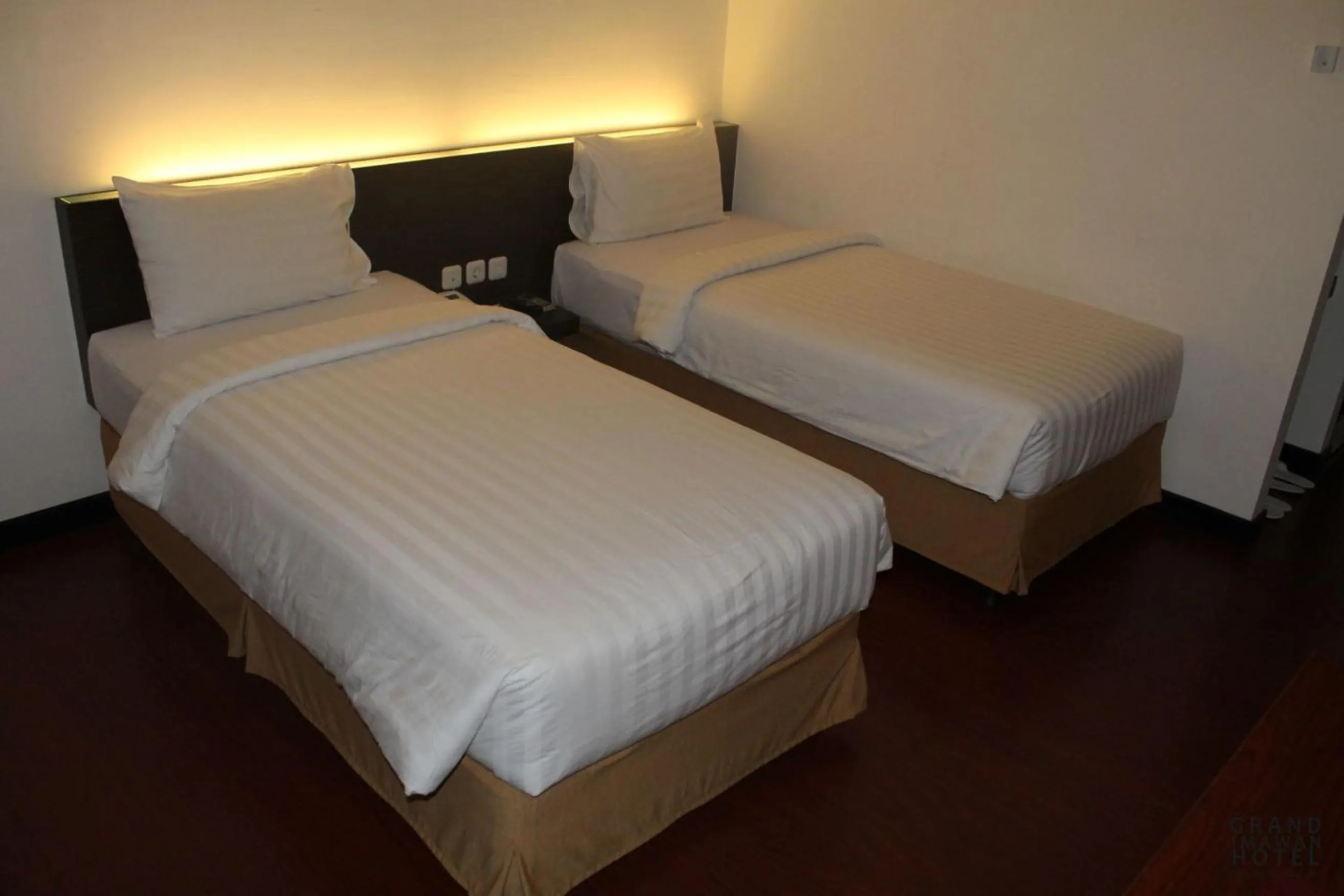 Bedroom in Grand Imawan Hotel