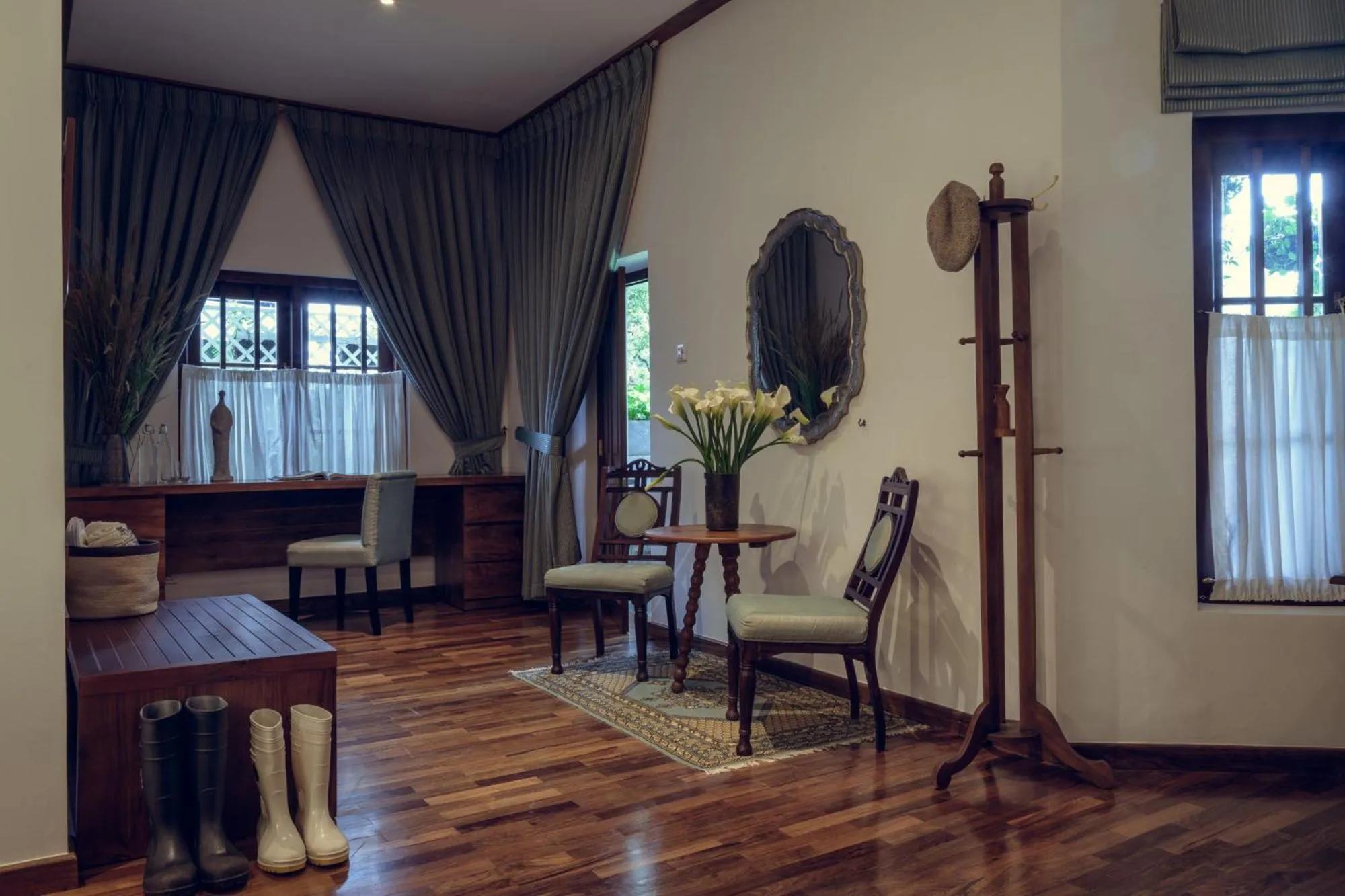 Seating area in Stafford Bungalow - Exclusive Luxury Within A Private Tea Estate