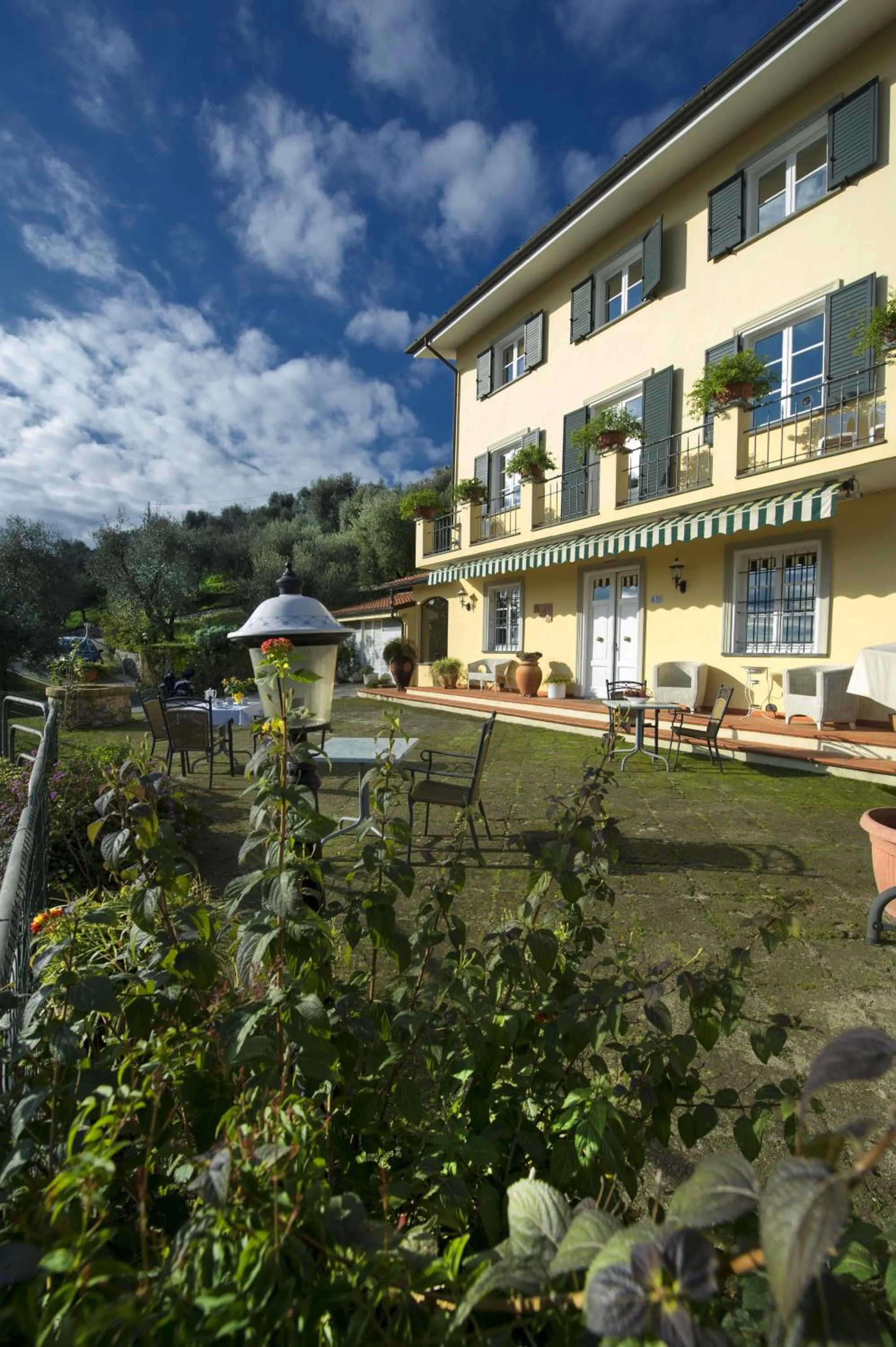 Patio in B&B Il Trebbio
