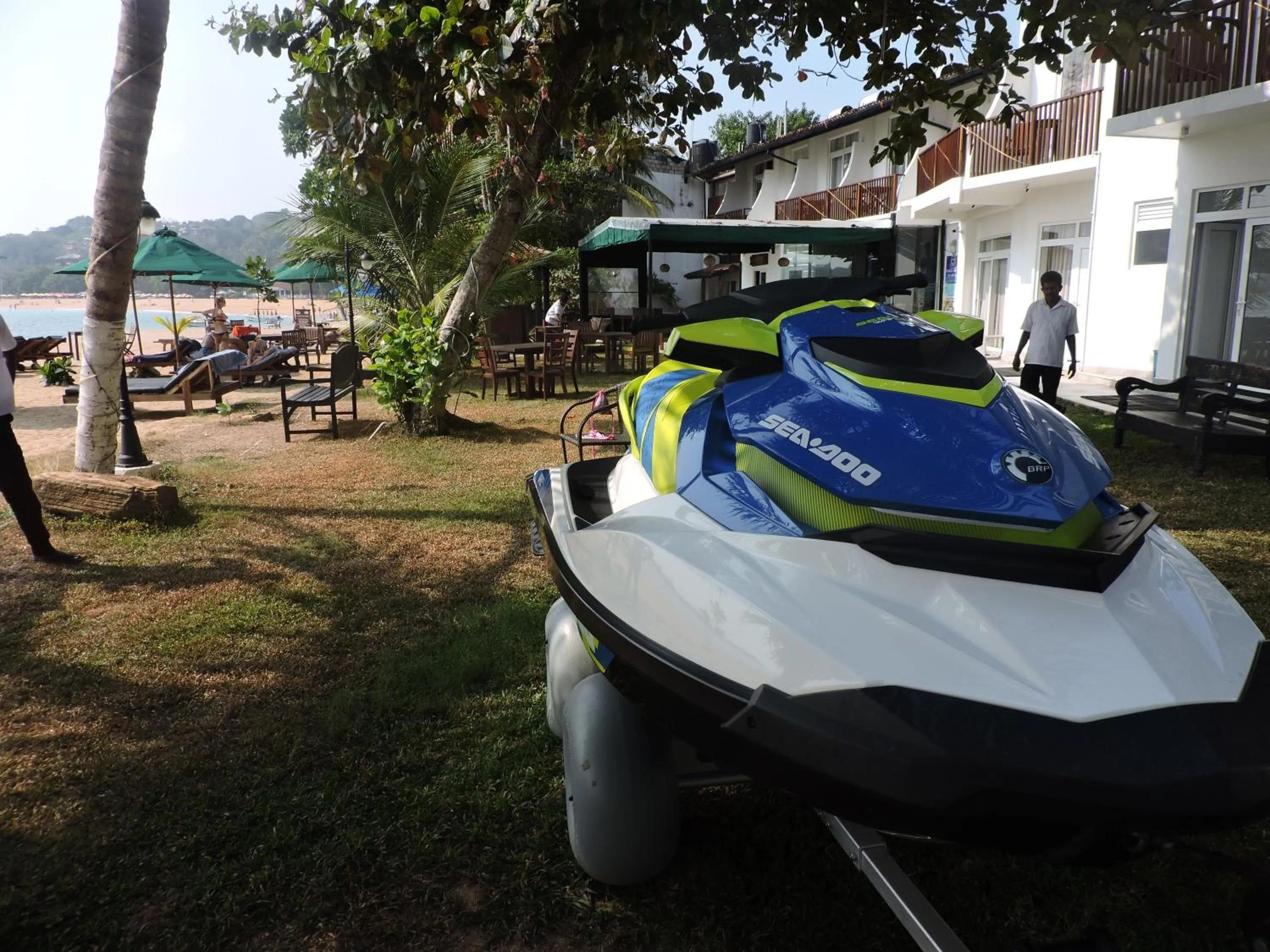Garden in Joe's Resort Unawatuna