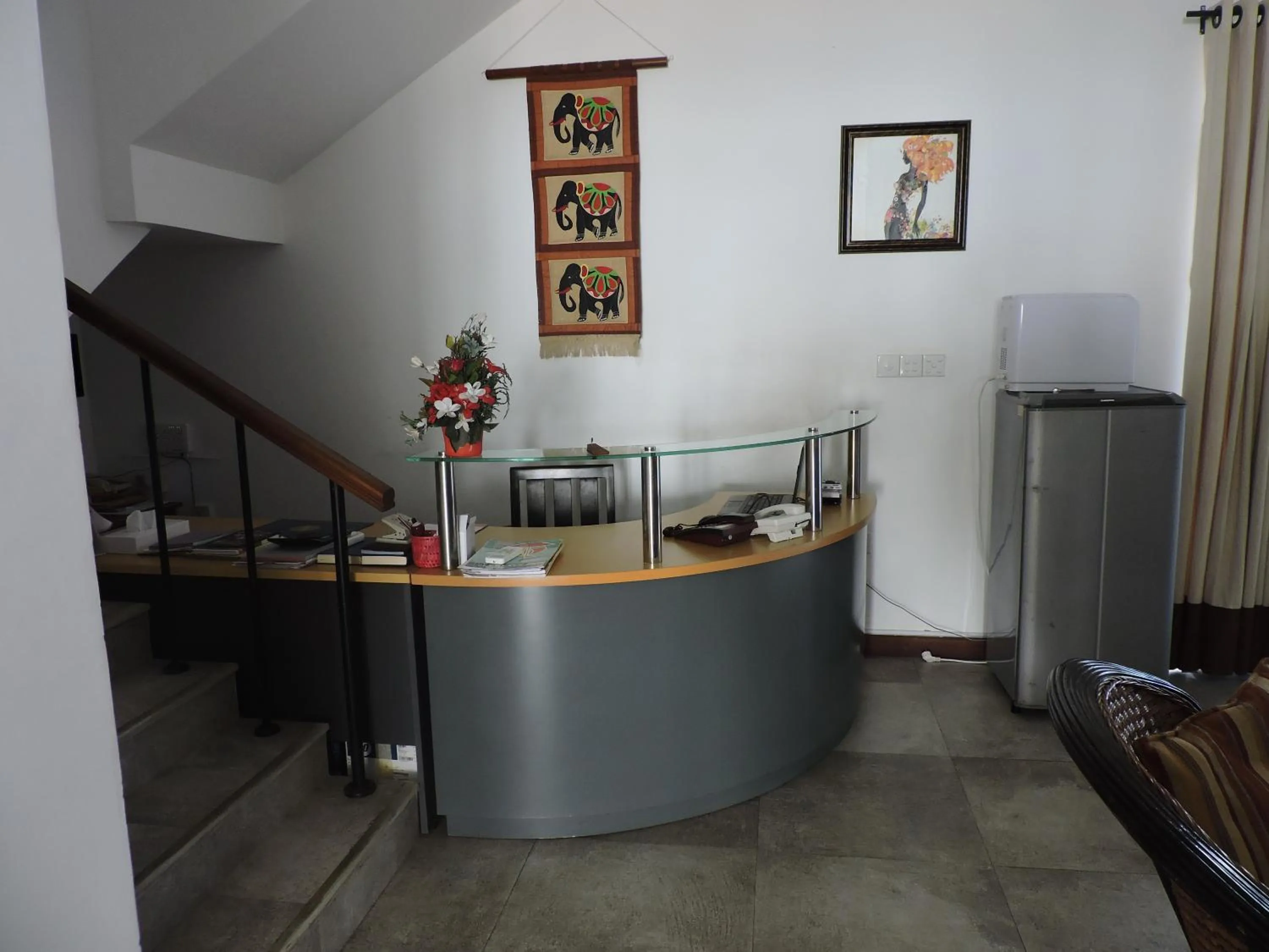 Lobby or reception in Joe's Resort Unawatuna