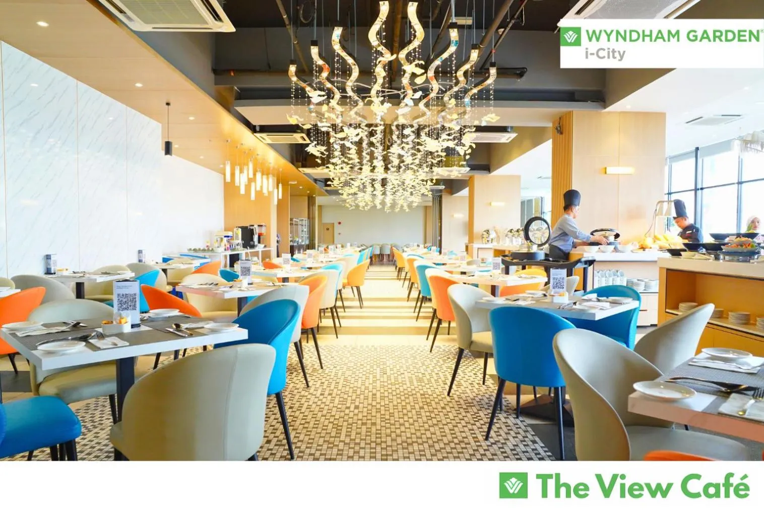 Restaurant/places to eat in Wyndham Garden i-City Shah Alam
