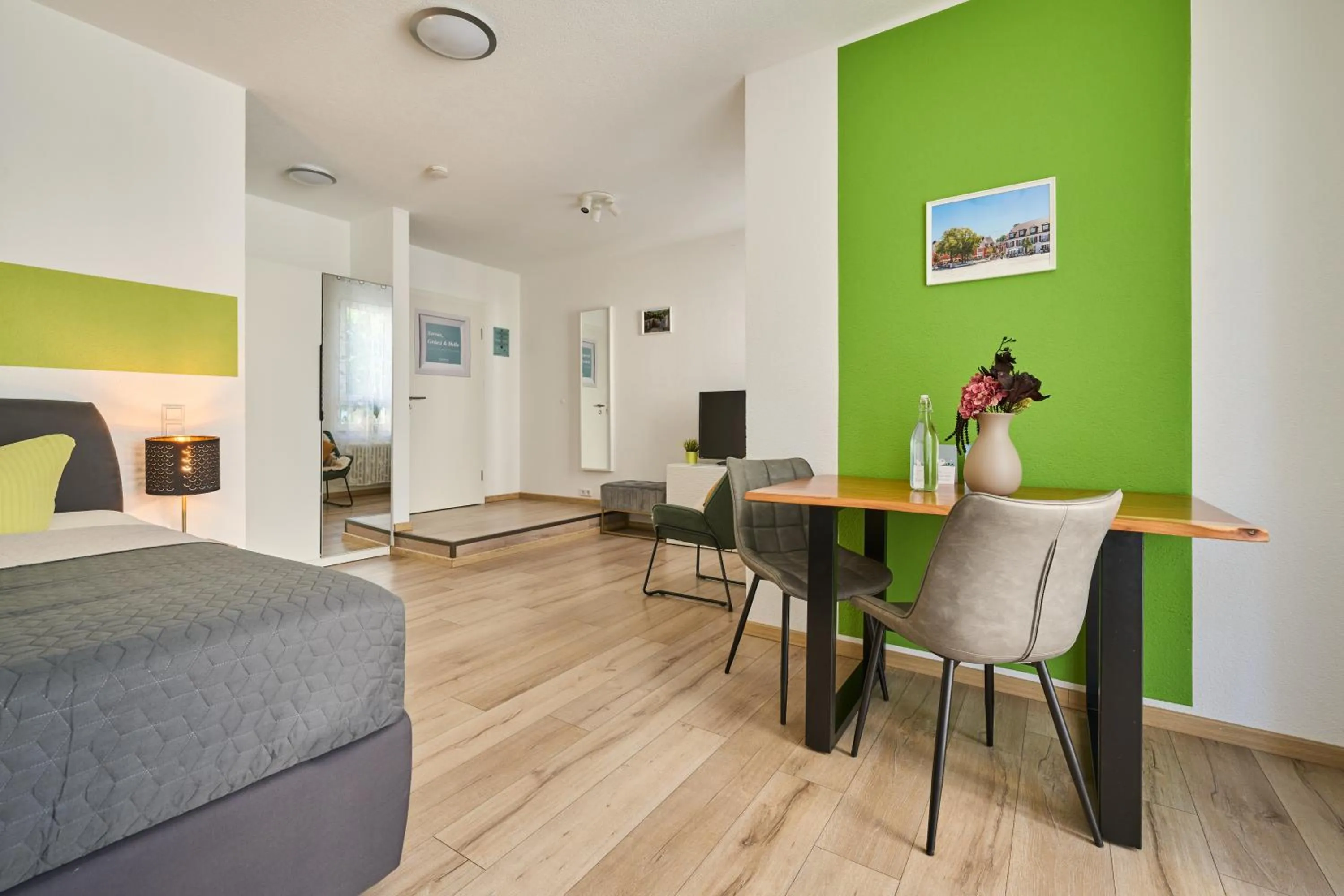 Apartment with Shower and Balcony 4 in Breisach City-Appartements