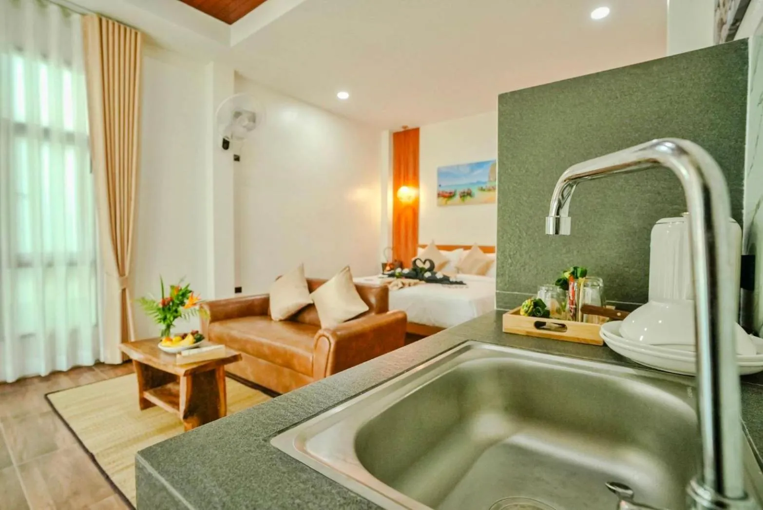 Area and facilities, Bed in O k Chawkoh Bungalow