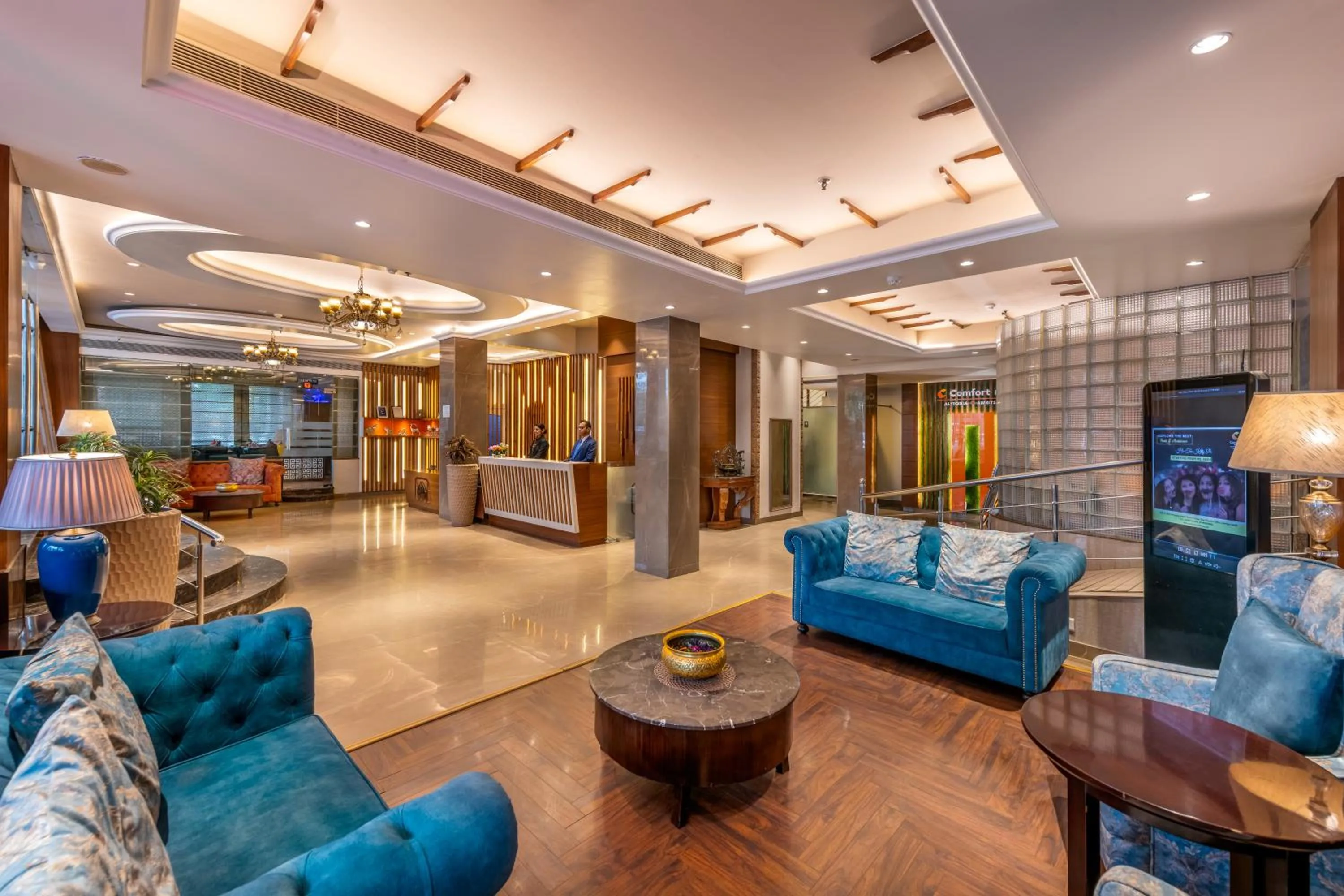 Lobby or reception in Comfort Inn Alstonia