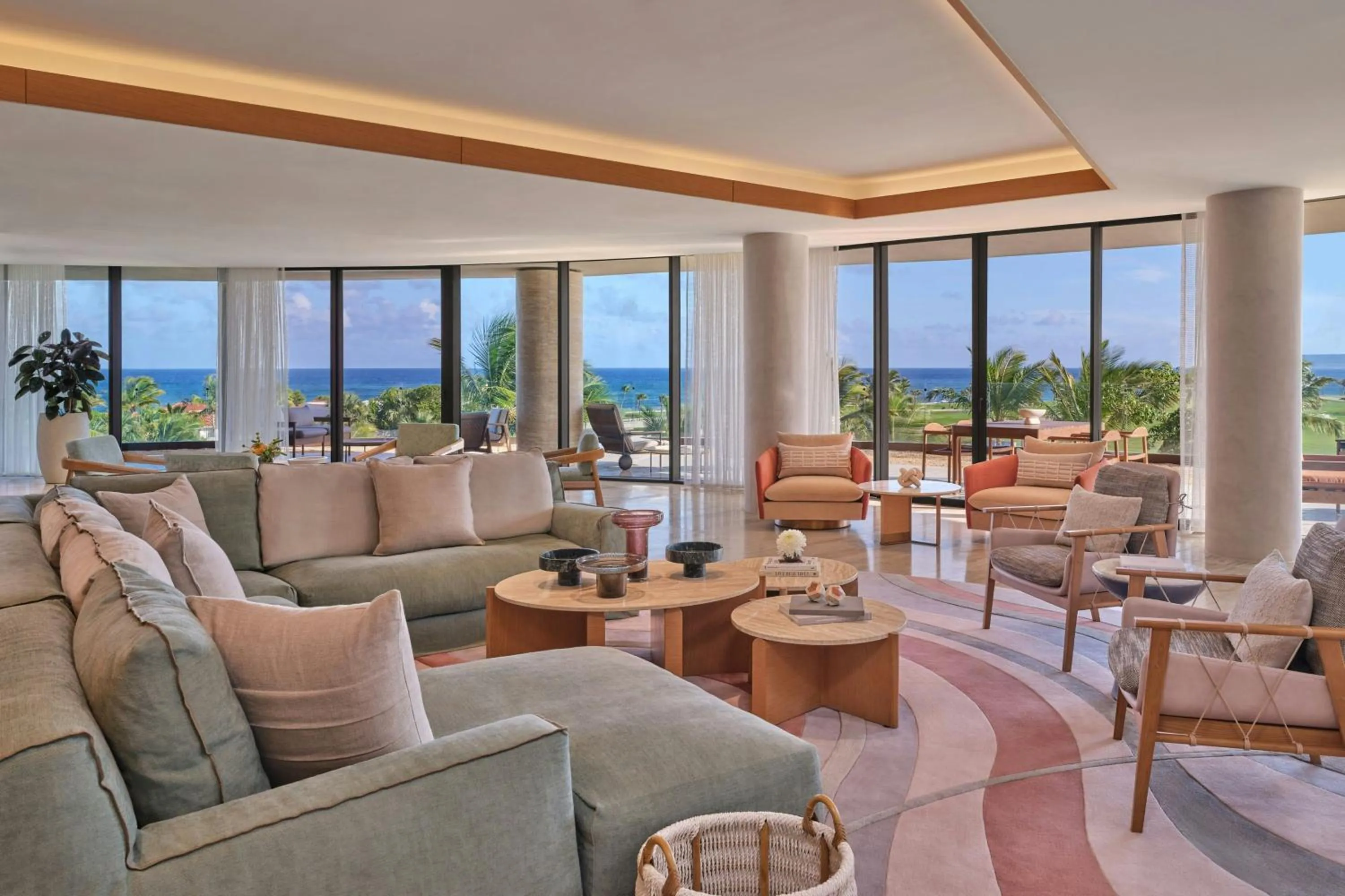 Living room in The St. Regis Cap Cana Resort