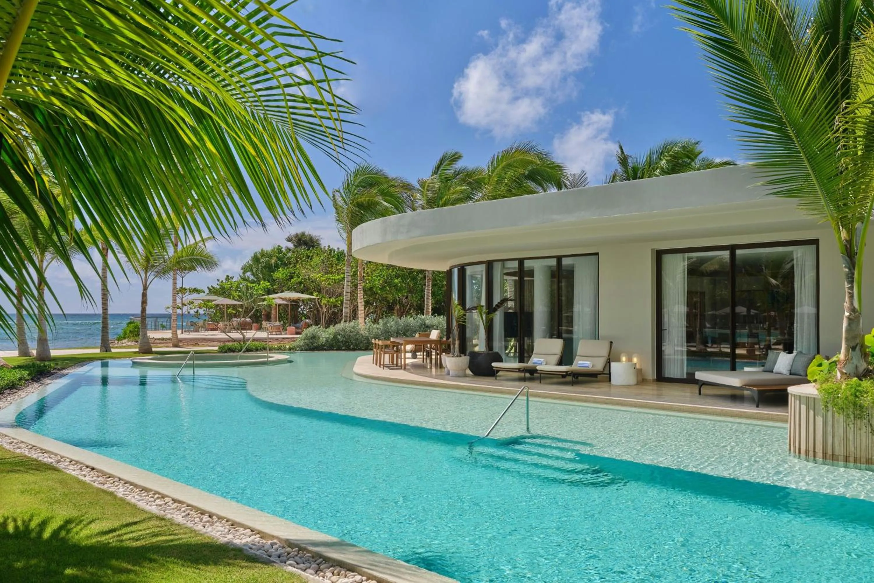 Swimming pool in The St. Regis Cap Cana Resort