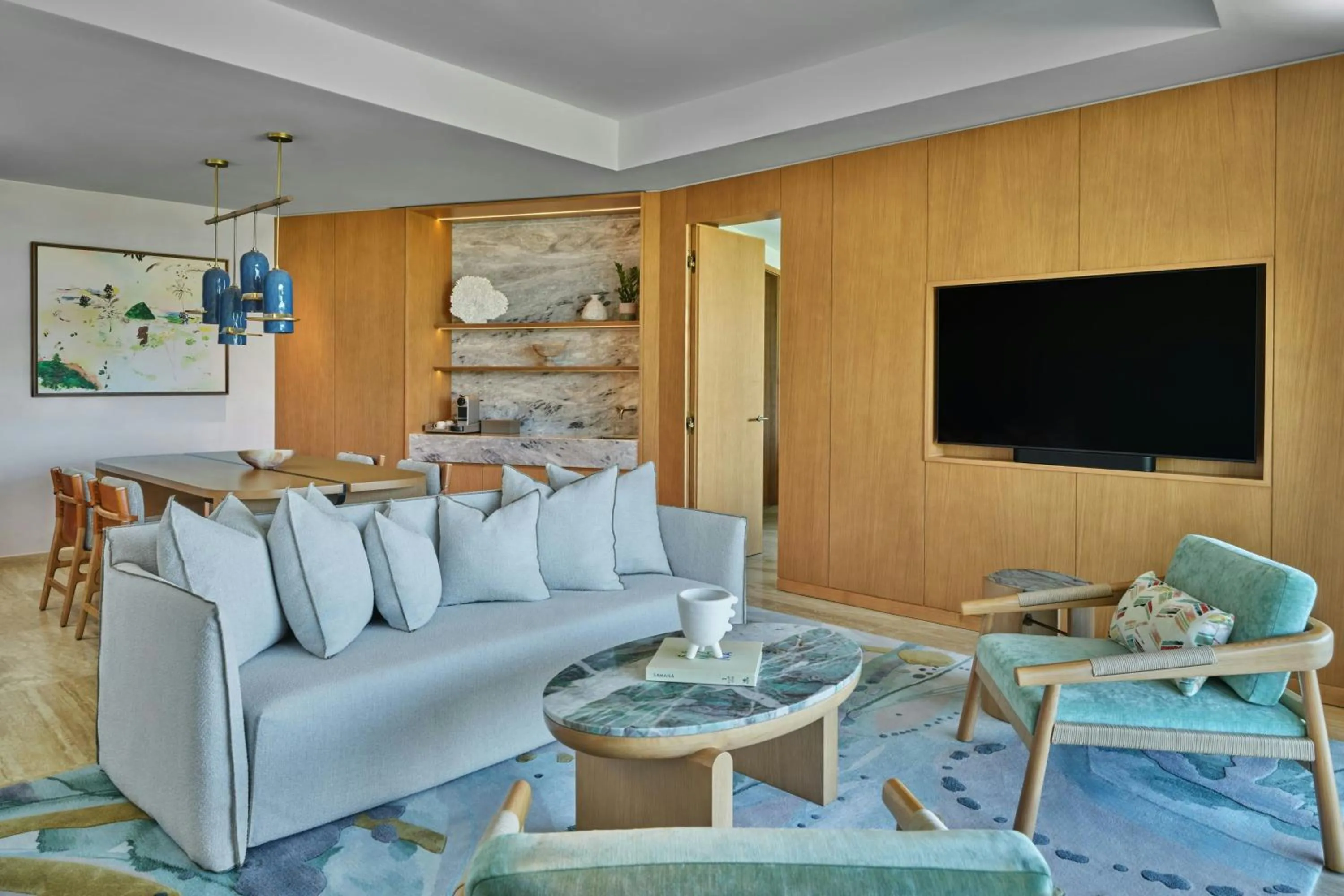 Living room in The St. Regis Cap Cana Resort