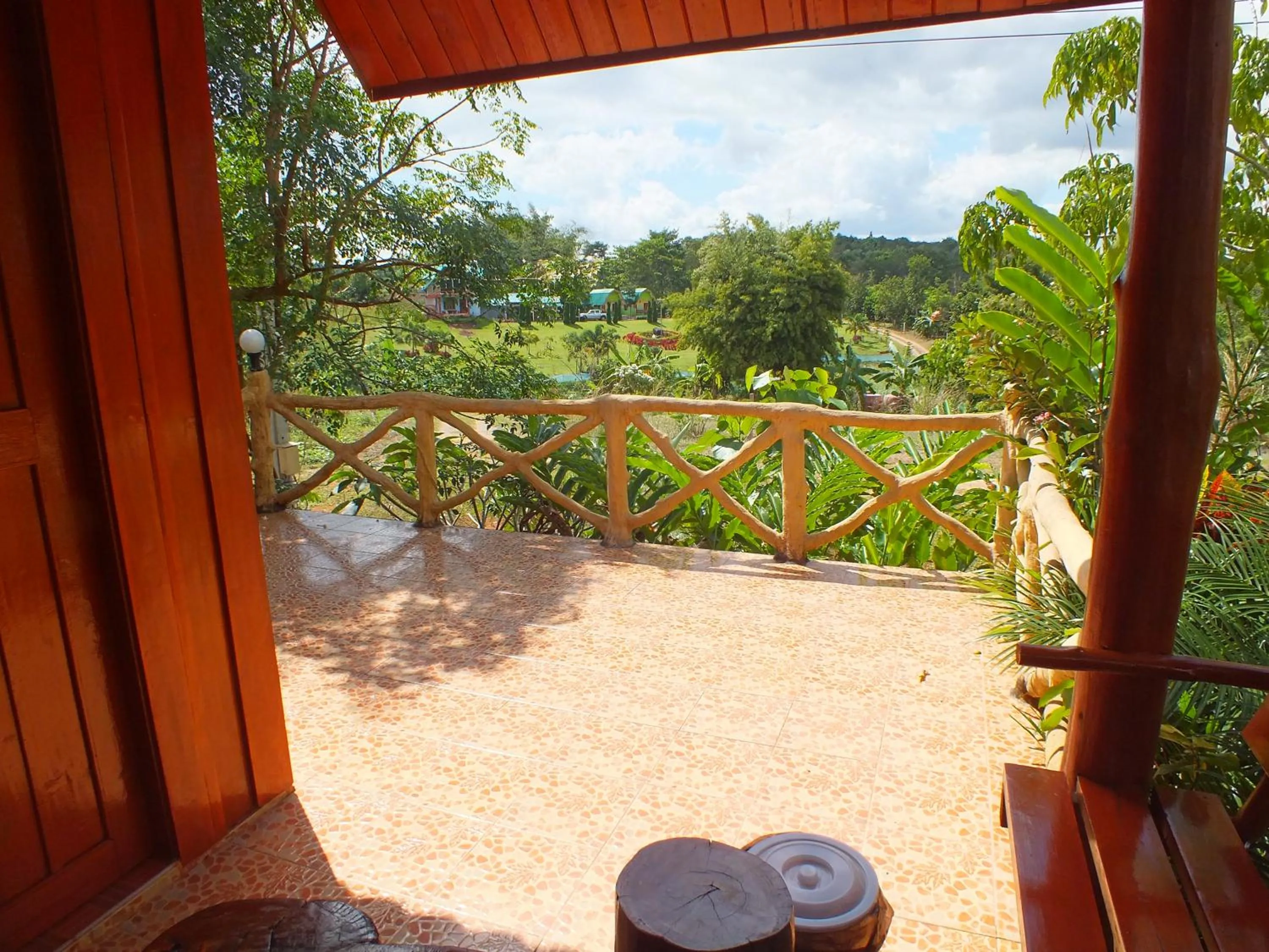 Balcony/Terrace in Khao Kho Lucky Hill Resort