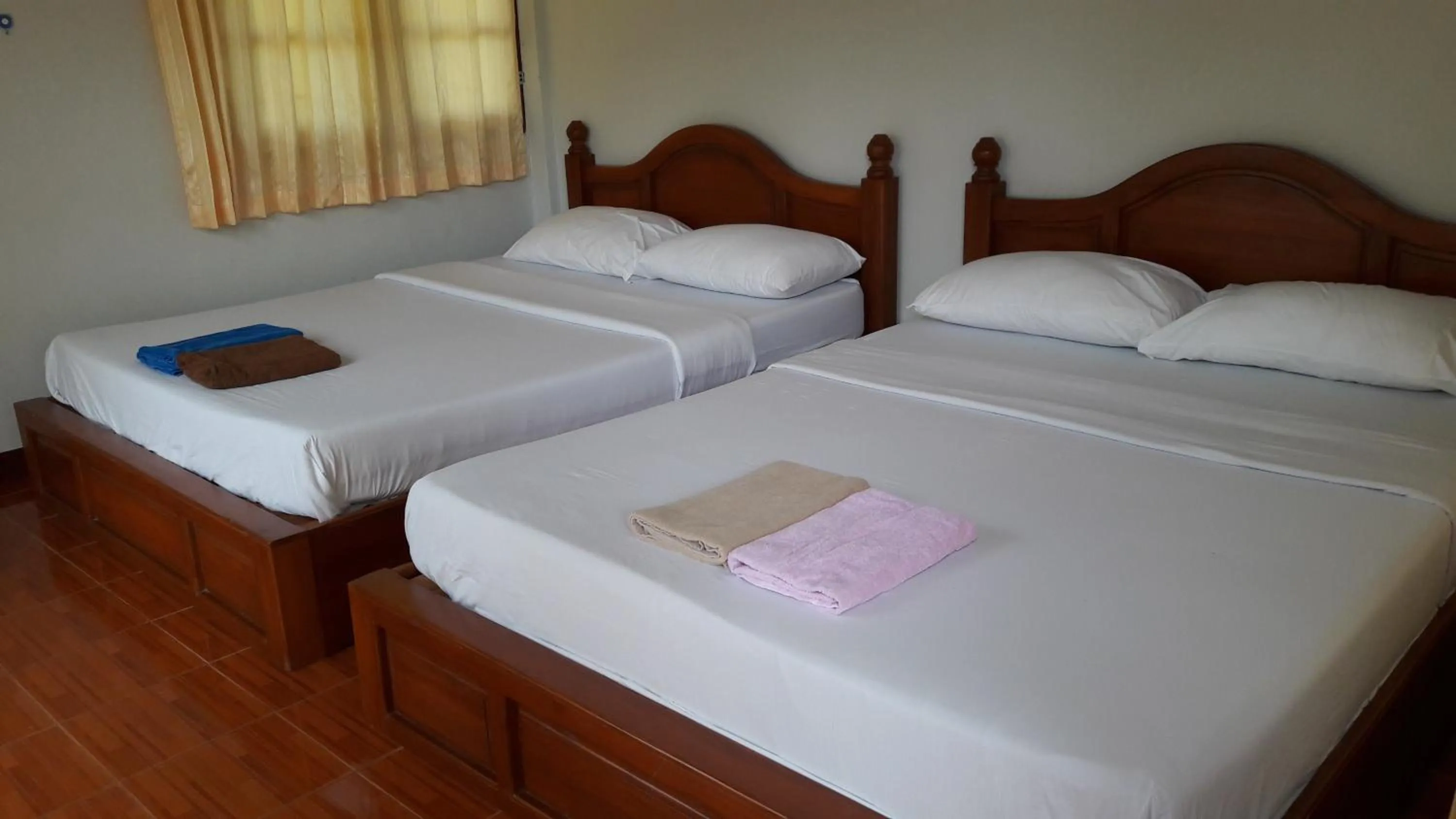 Bed in Khao Kho Lucky Hill Resort