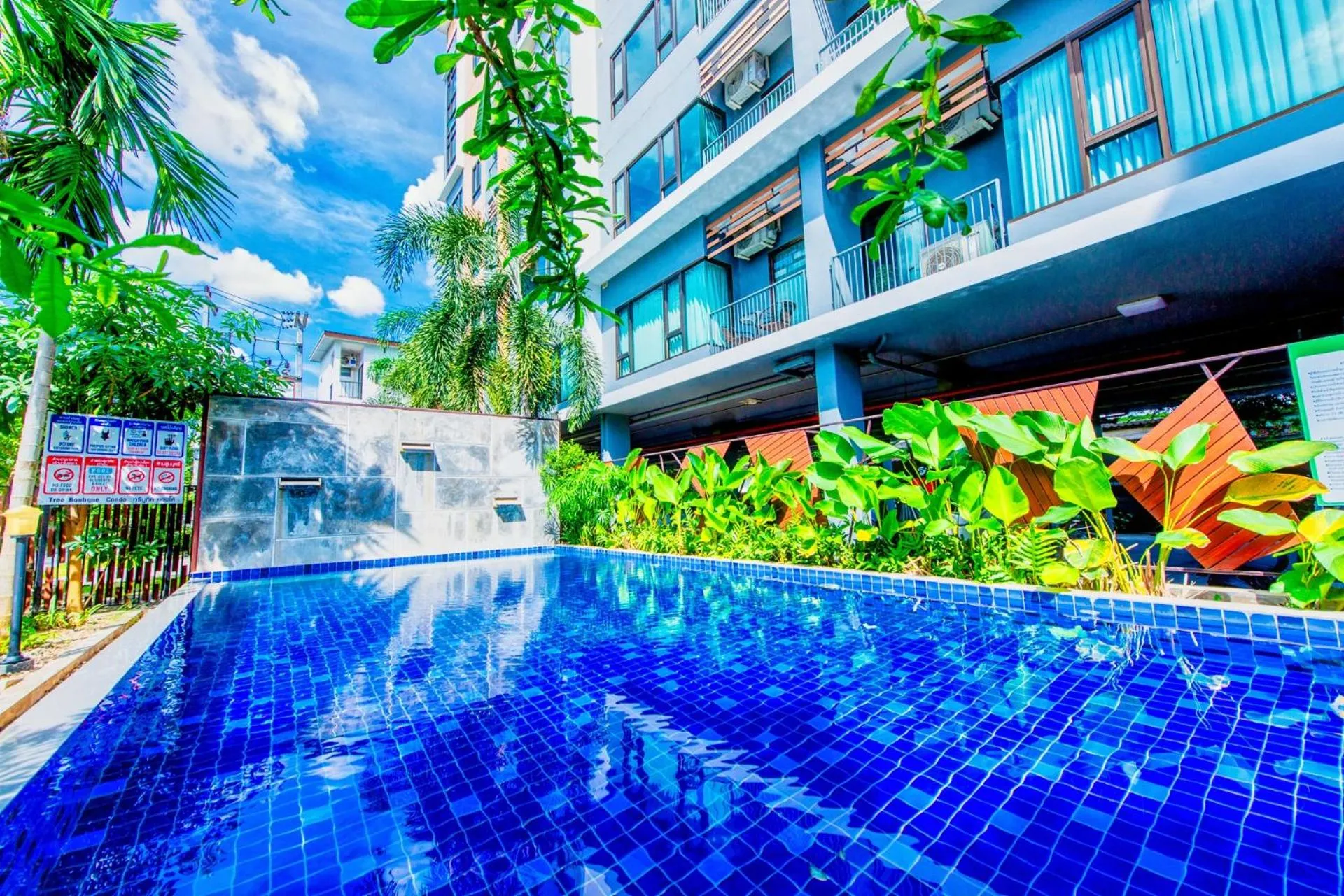 Swimming pool in Tree Boutique Resort