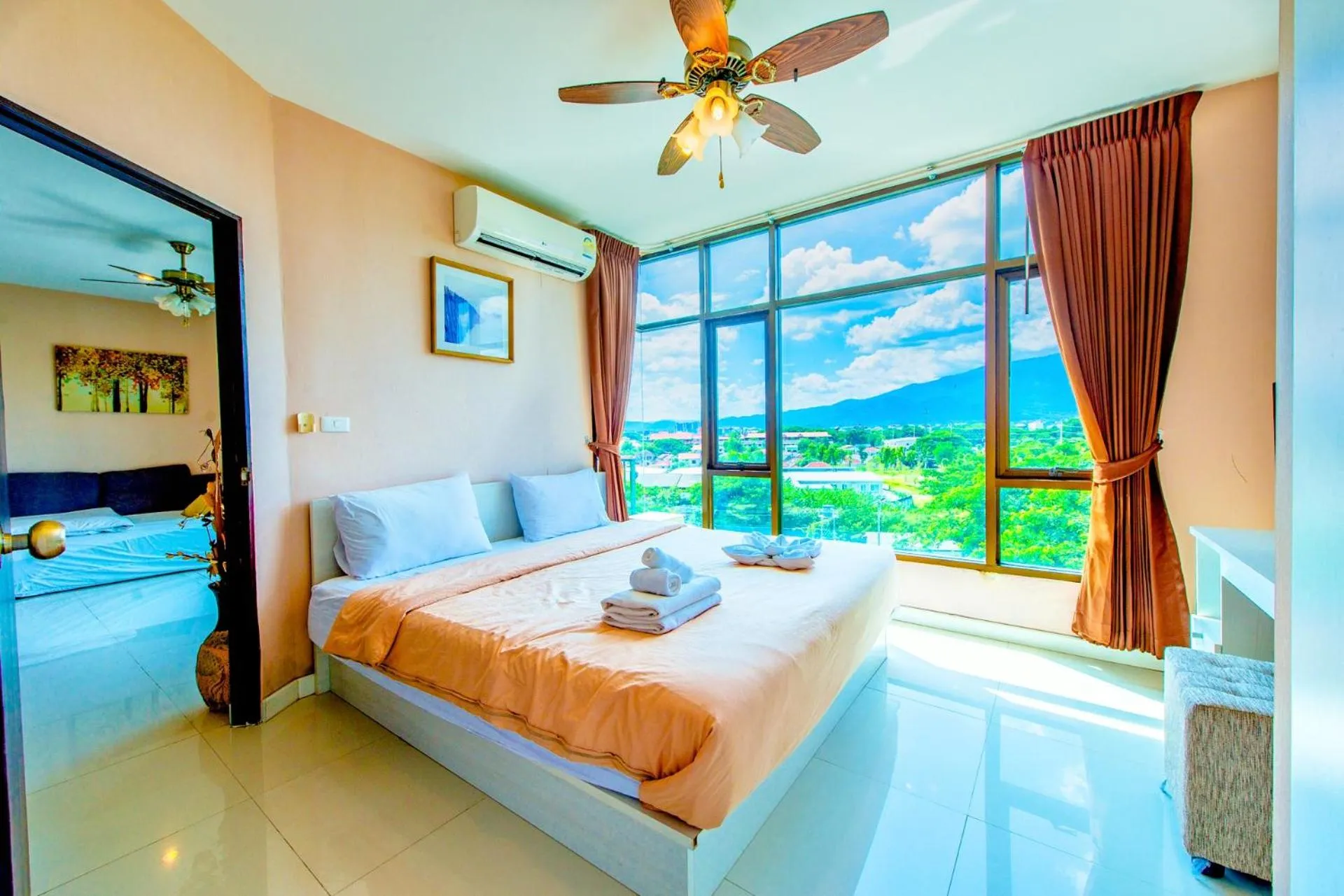 Living room, Bed in Tree Boutique Resort