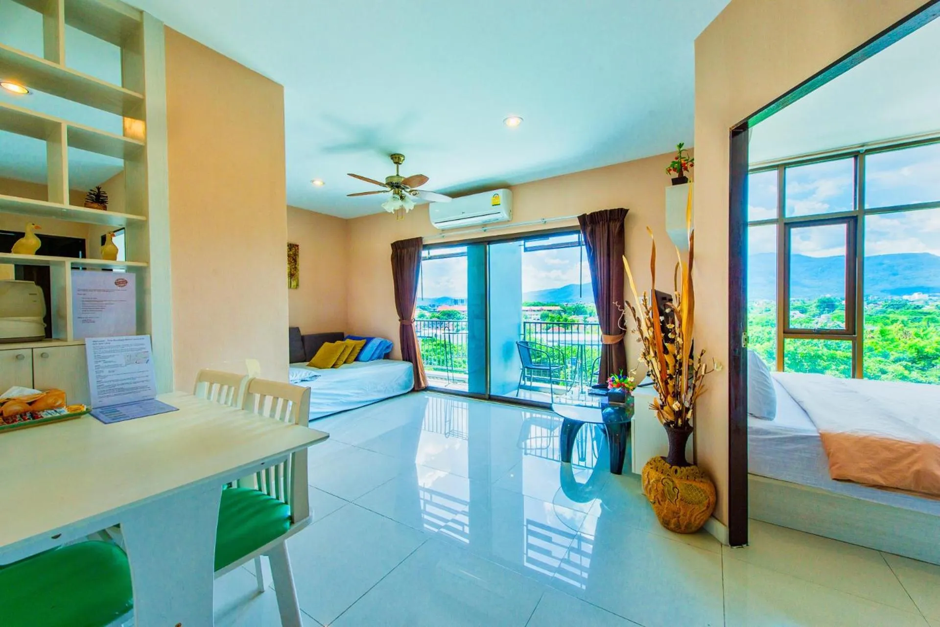 Living room, Bed in Tree Boutique Resort