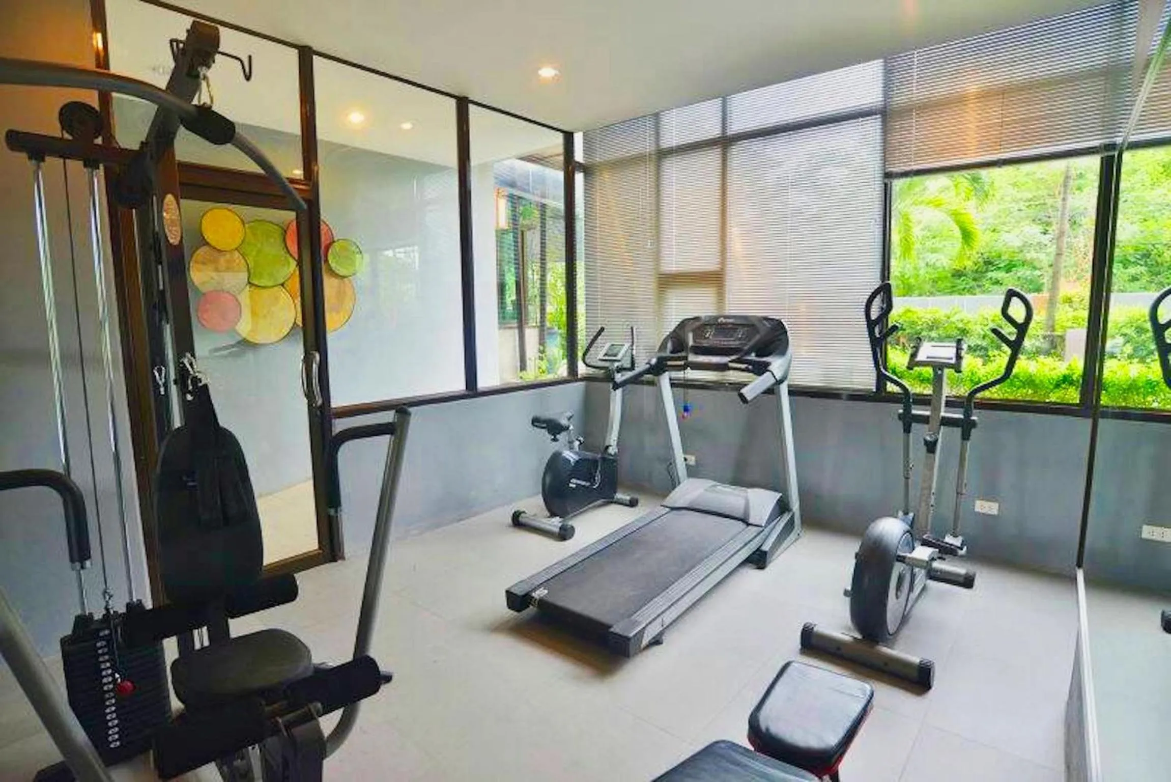Fitness centre/facilities in Tree Boutique Resort