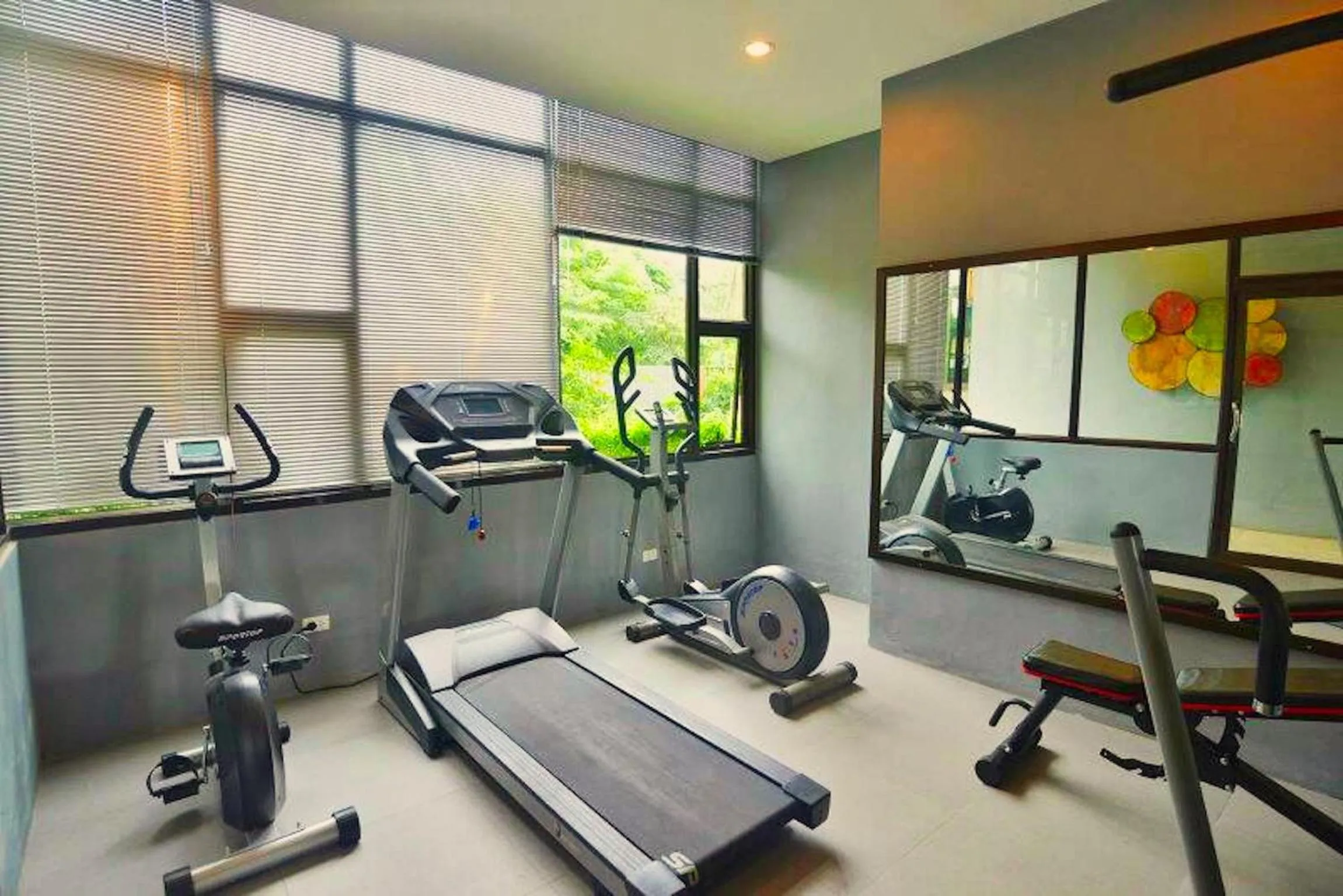 Fitness centre/facilities in Tree Boutique Resort