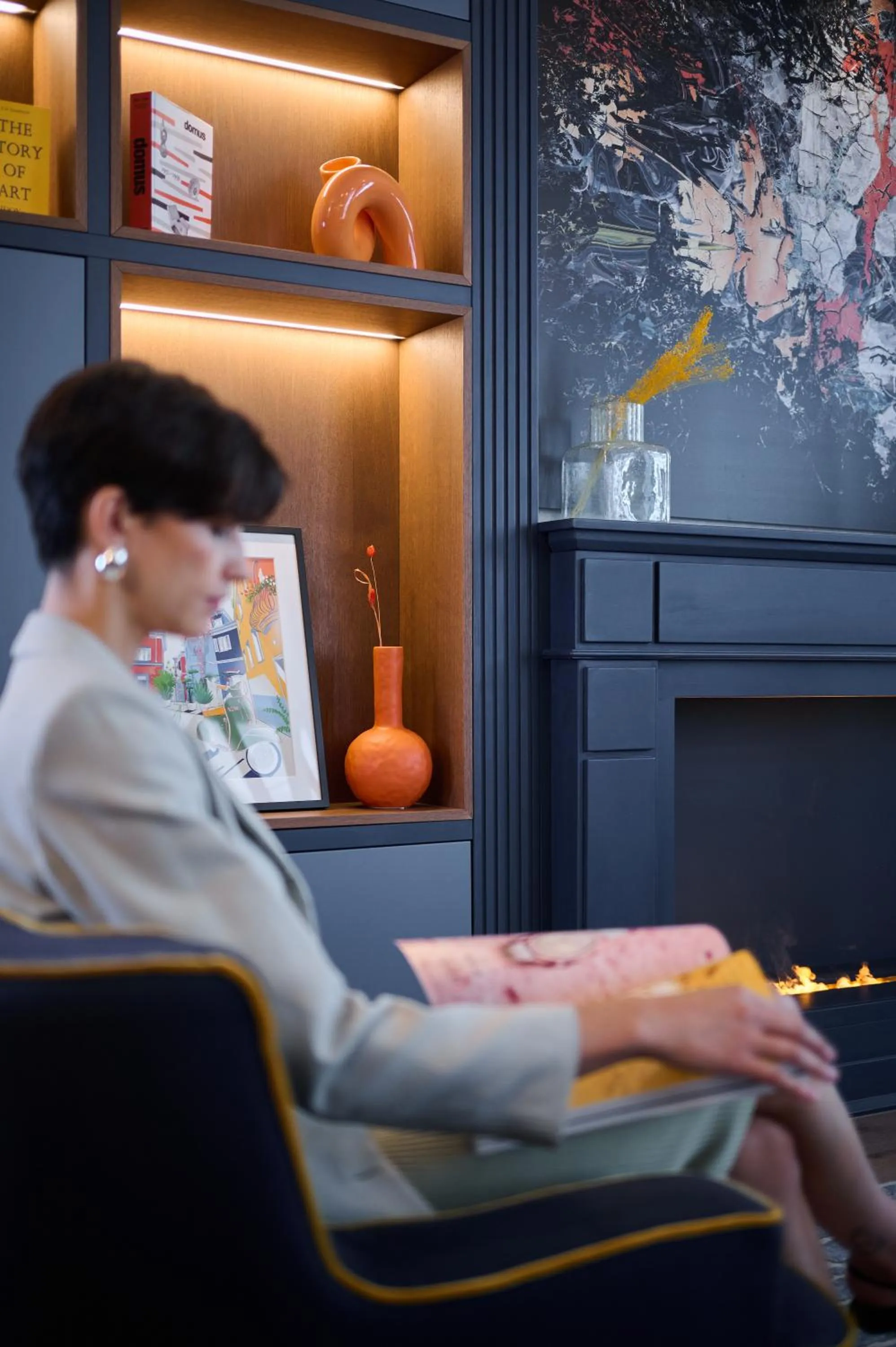 Lobby or reception in NEMI Hotel Milano