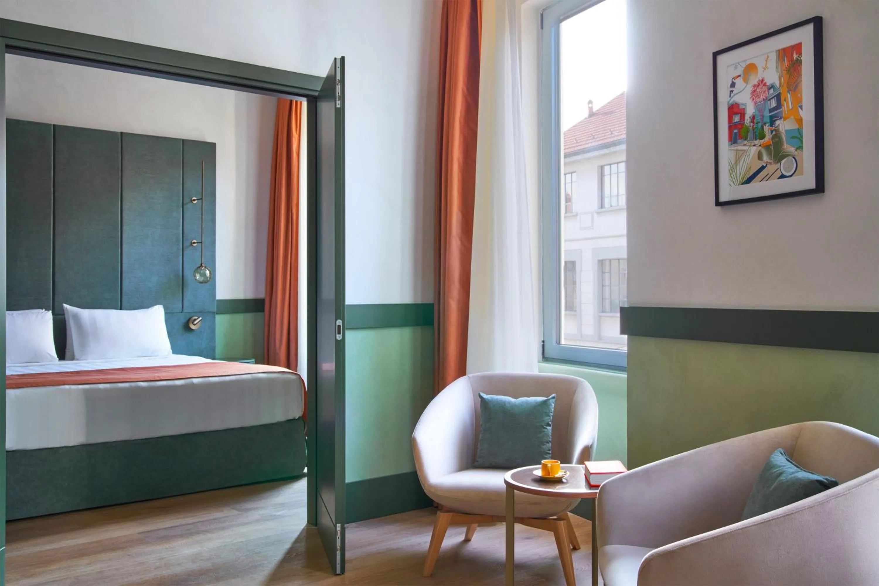 Bedroom, Bed in NEMI Hotel Milano