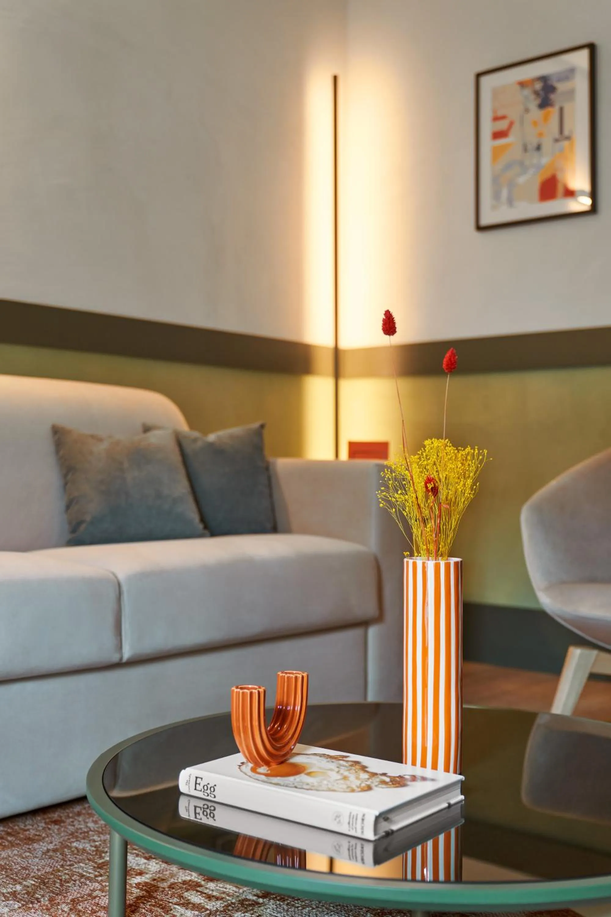 Living room in NEMI Hotel Milano