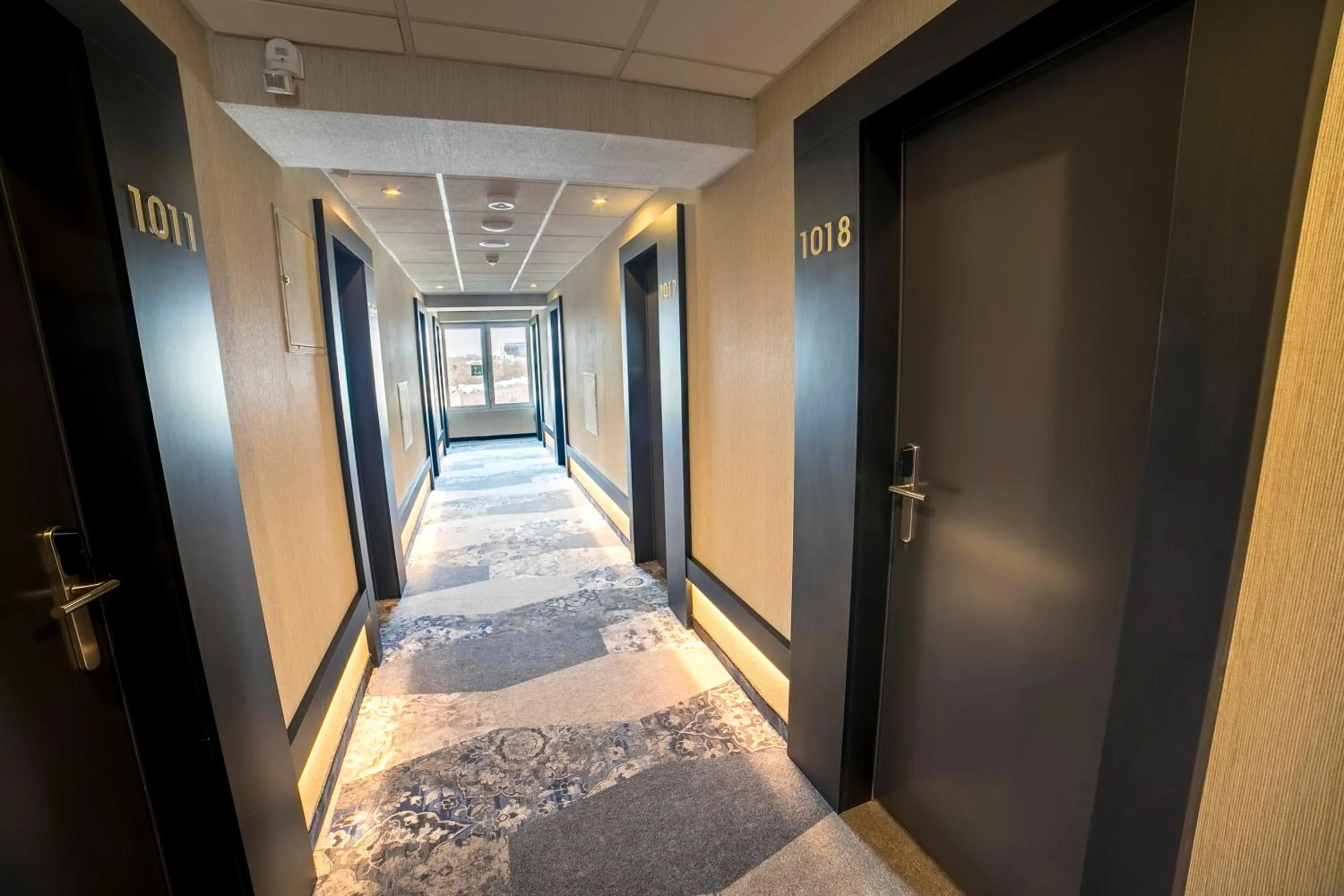 Floor plan in Hotel Victoria