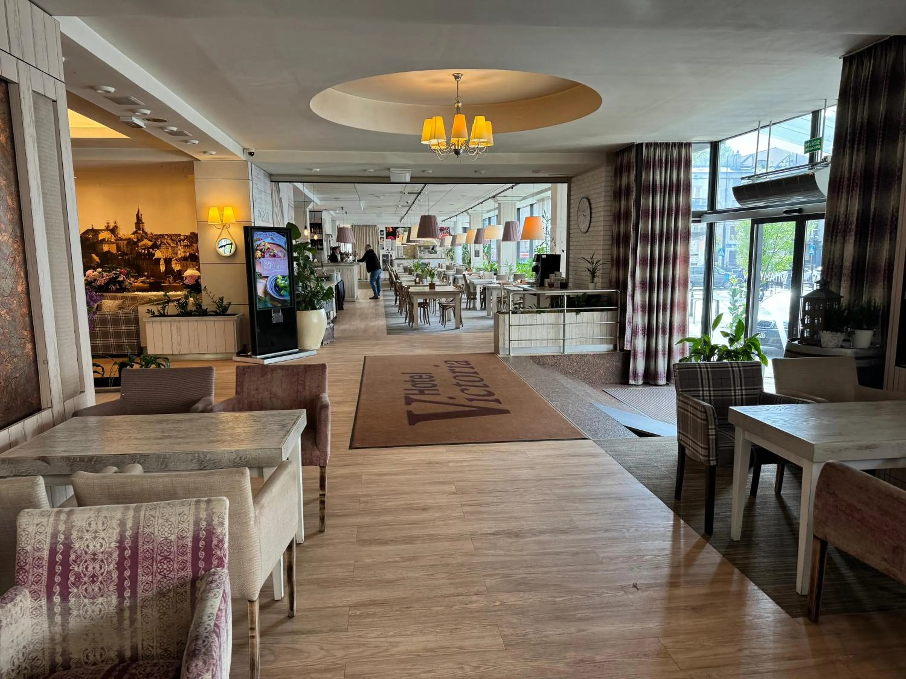 Lobby or reception in Hotel Victoria