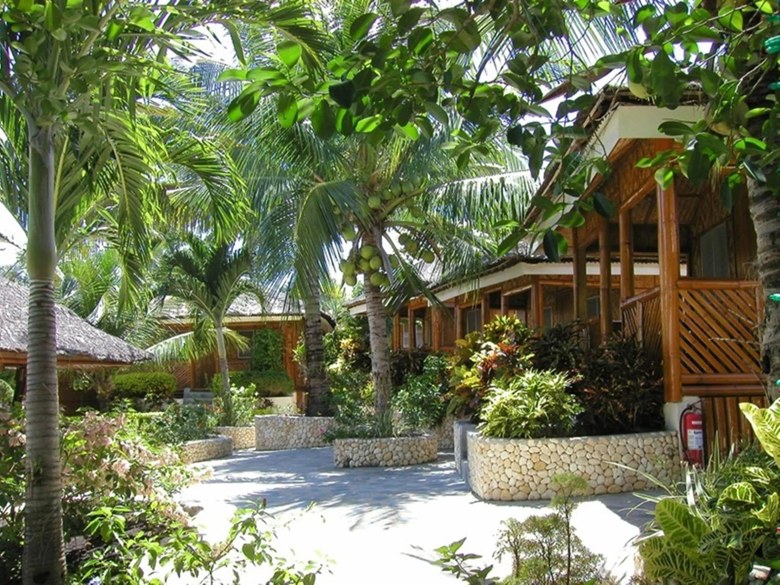 Decorative detail in Magic Island Dive Resort