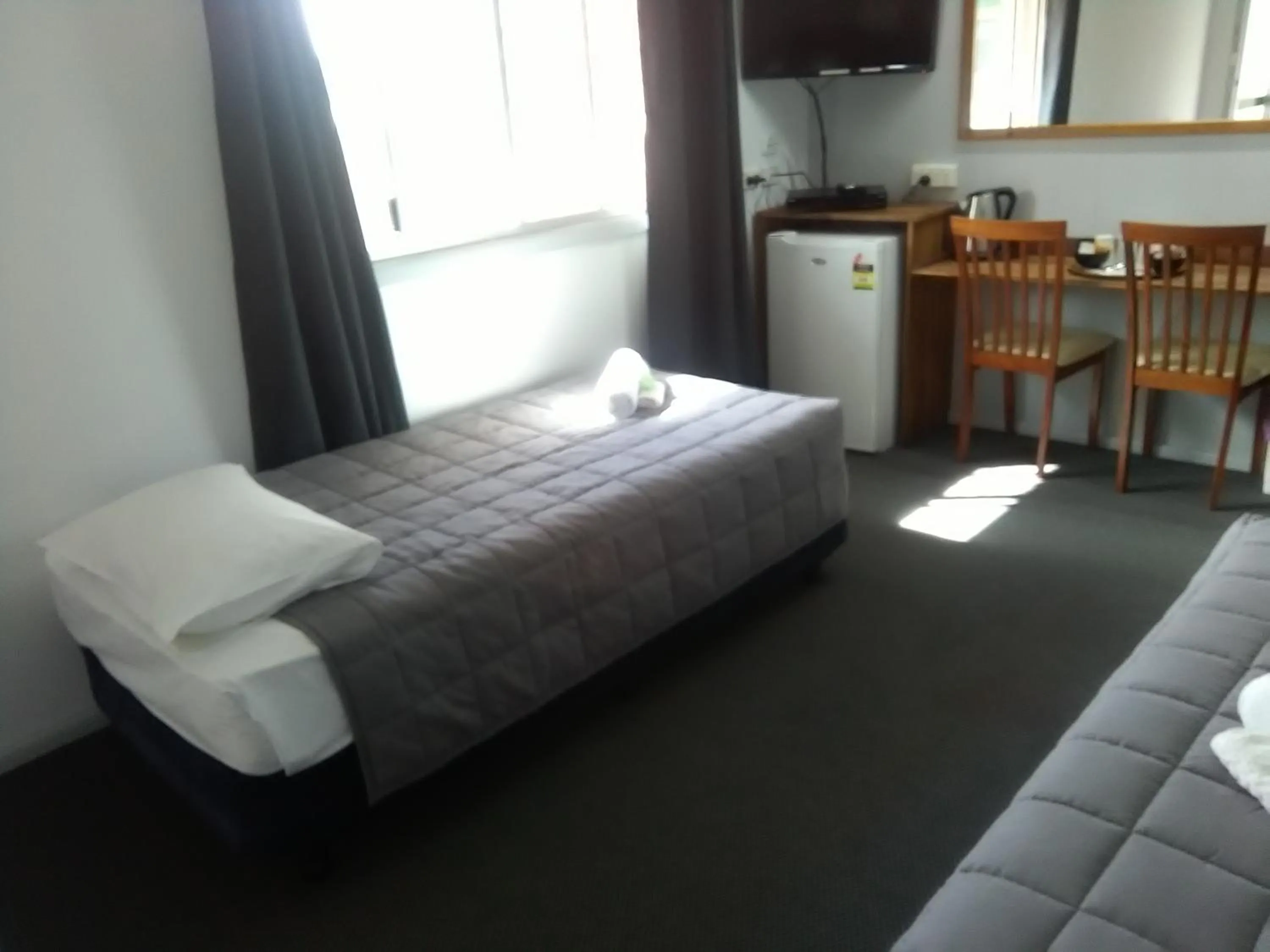 Bed in Civic Motel Grafton