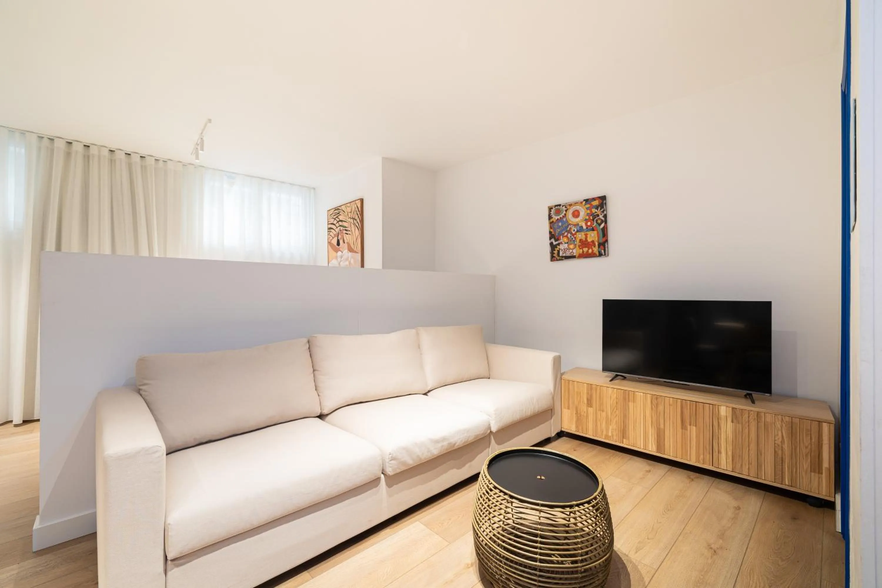 Living room in Holidays2Malaga Studios Juan de Mena