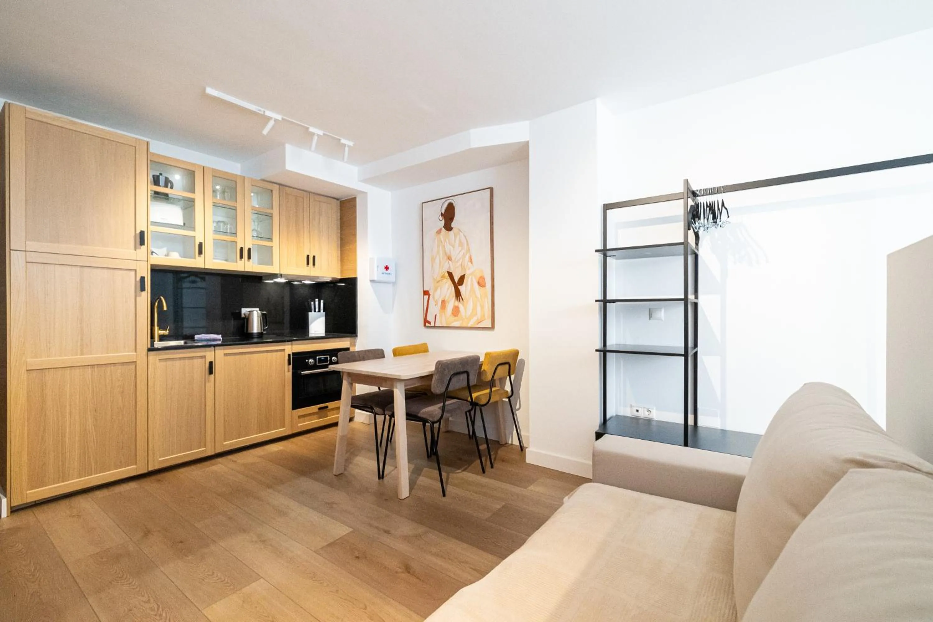 Living room in Holidays2Malaga Studios Juan de Mena