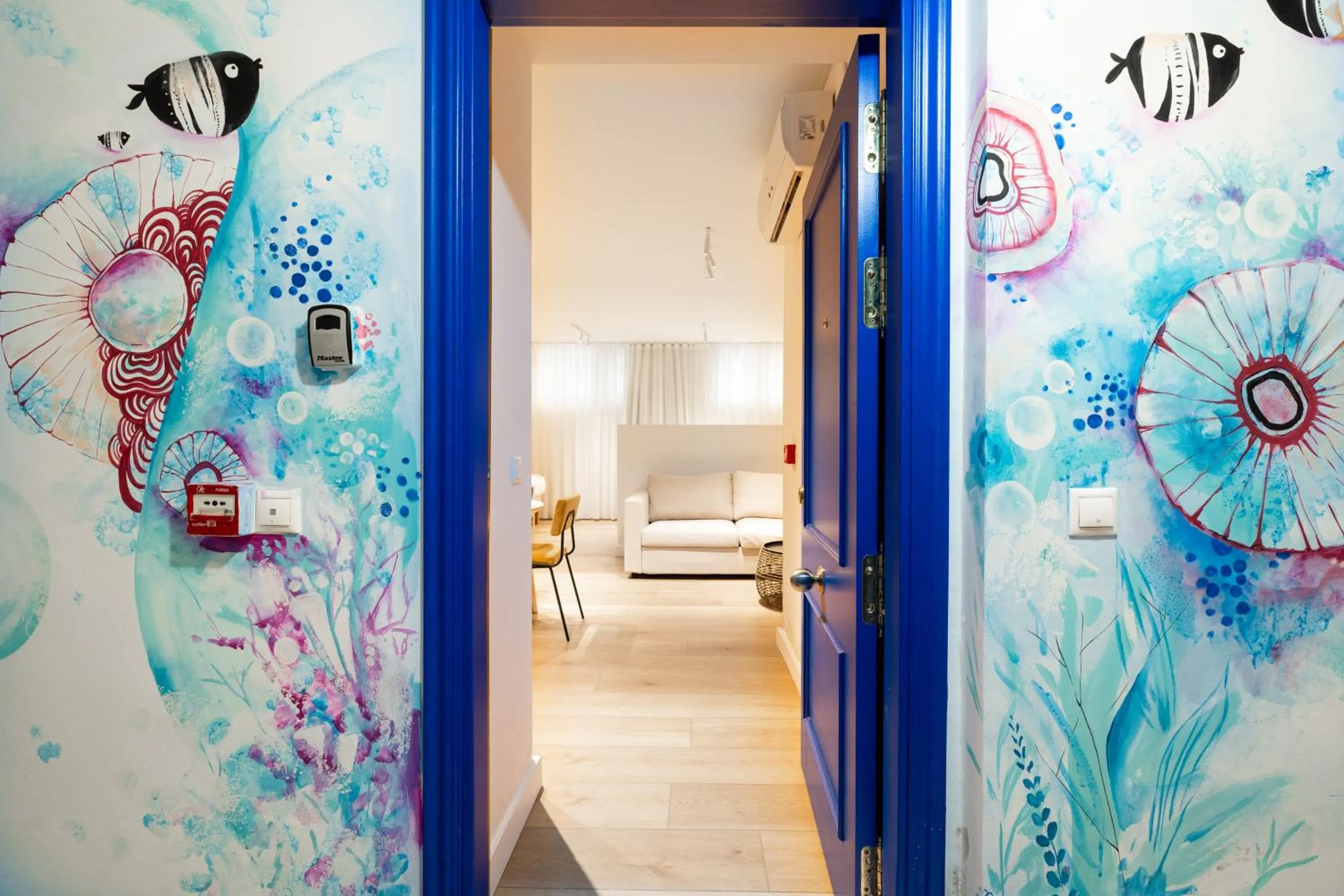 Photo of the whole room, Bed in Holidays2Malaga Studios Juan de Mena