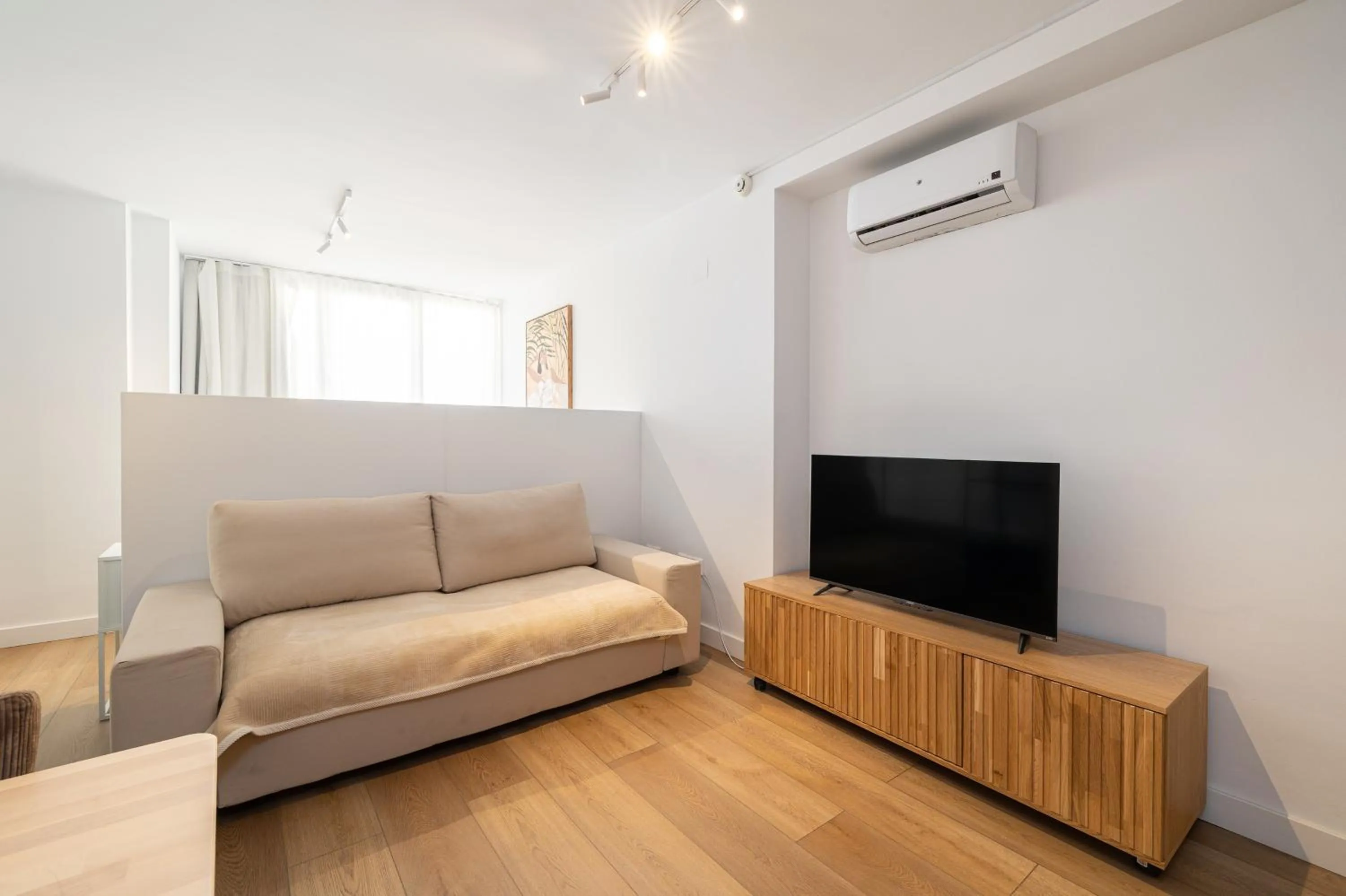 Living room in Holidays2Malaga Studios Juan de Mena