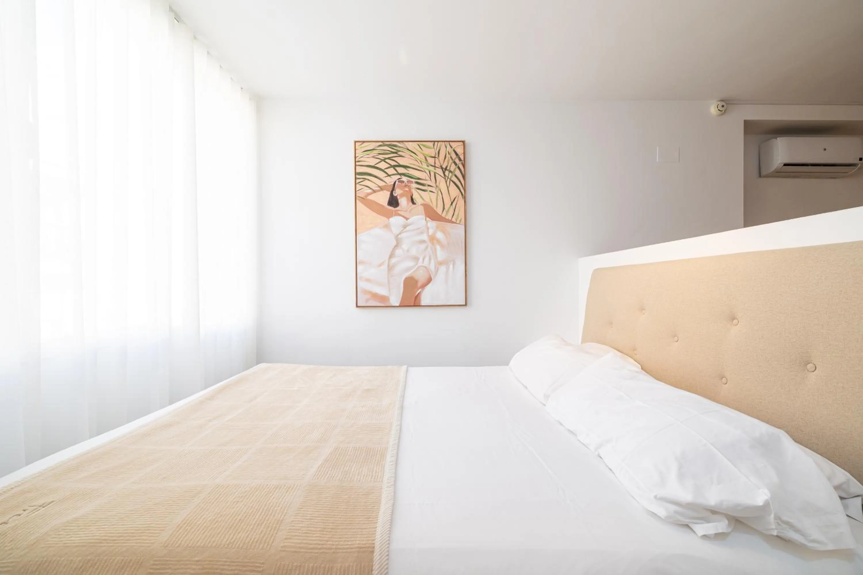 Bedroom, Bed in Holidays2Malaga Studios Juan de Mena