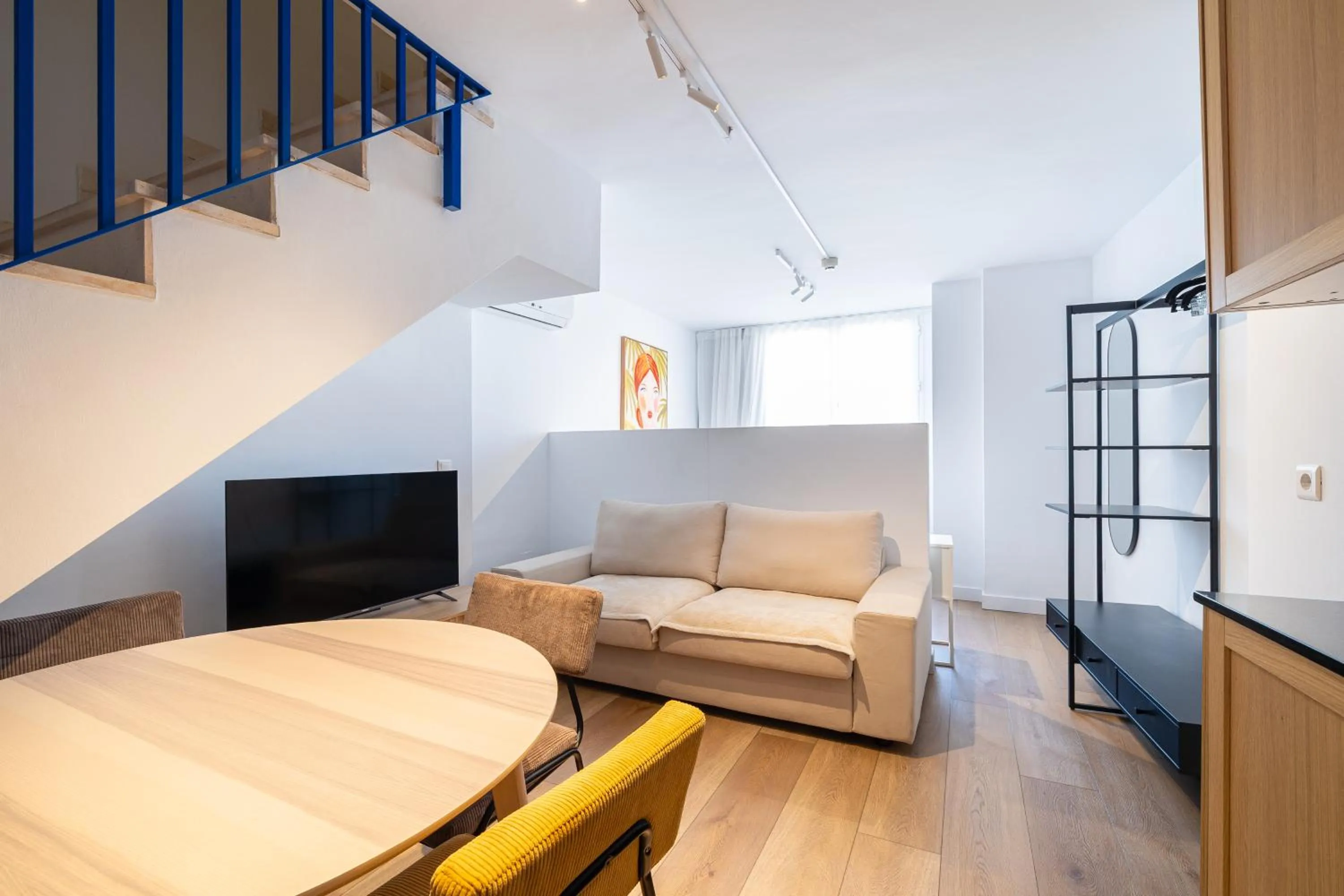 Living room in Holidays2Malaga Studios Juan de Mena