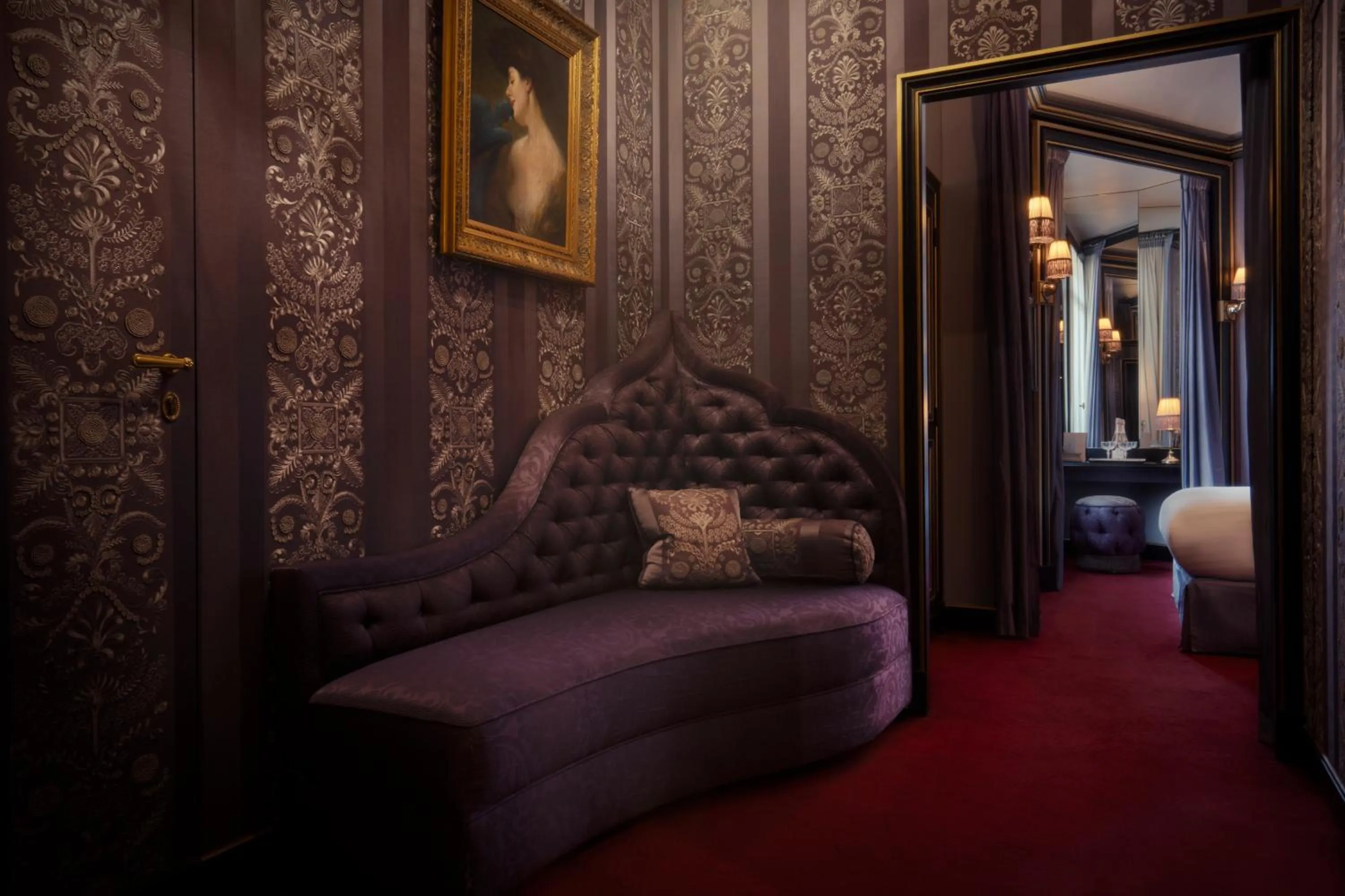 Seating area, Bed in Maison Souquet, Hotel & Spa