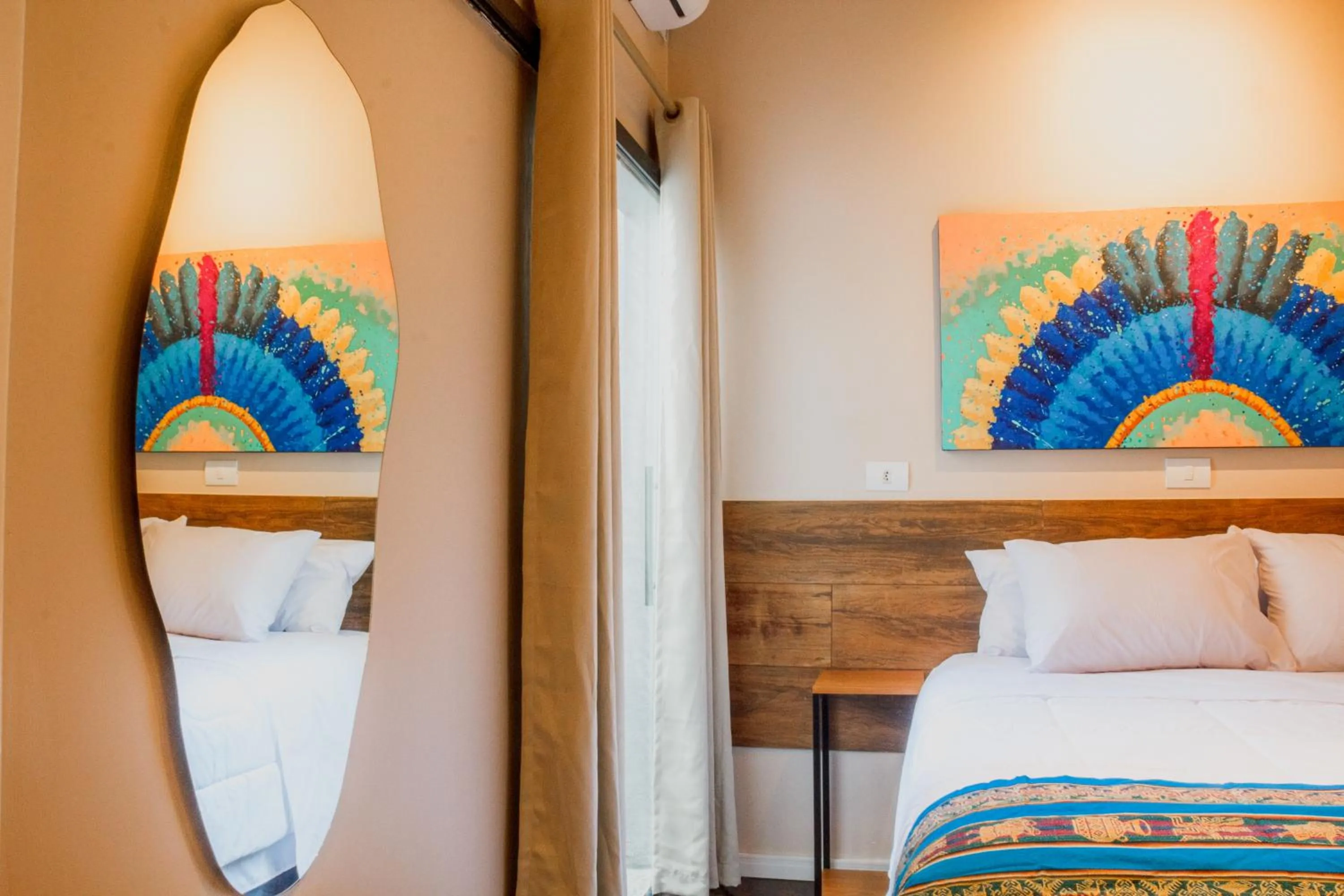 Bedroom, Bed in Che Hermano Suítes