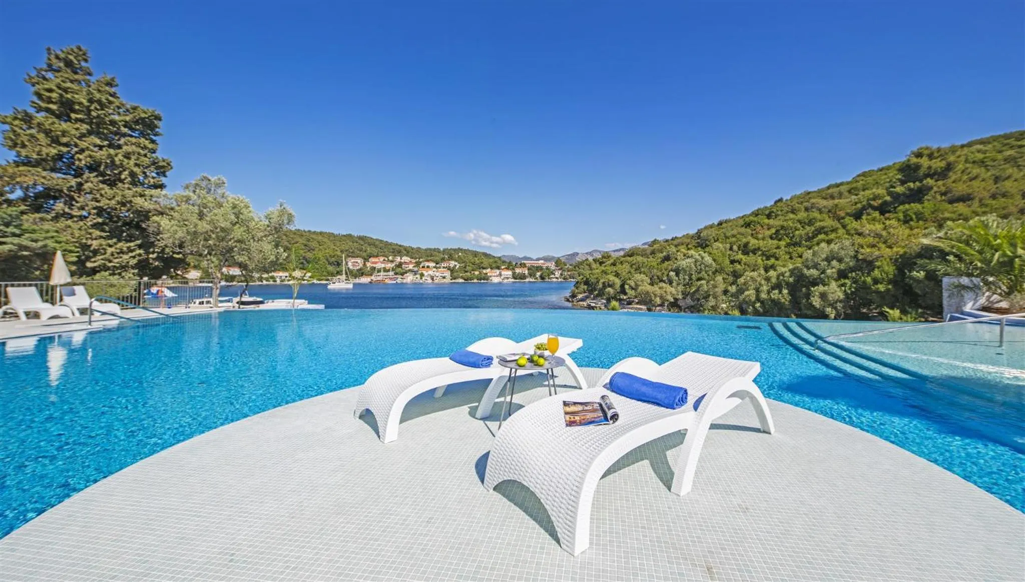 Pool view in Aminess Vival Port9 Residence