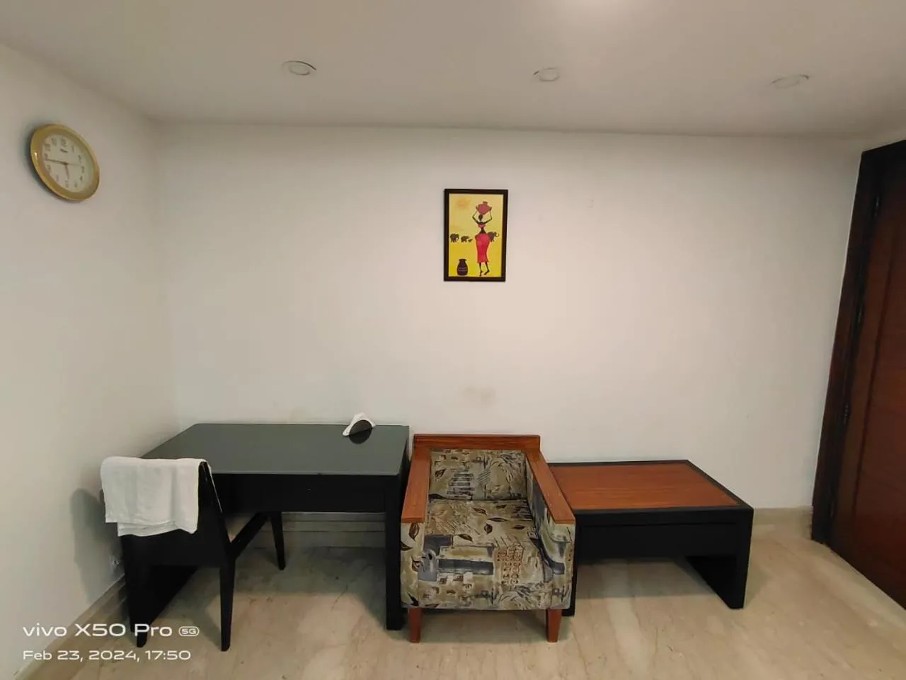 Seating area in Taj Inn Residency