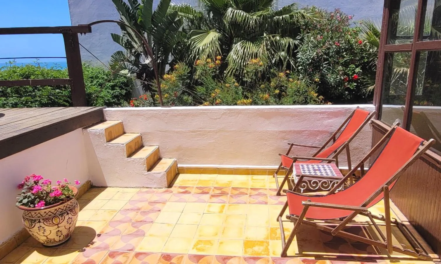 Patio in Maison de la Lagune