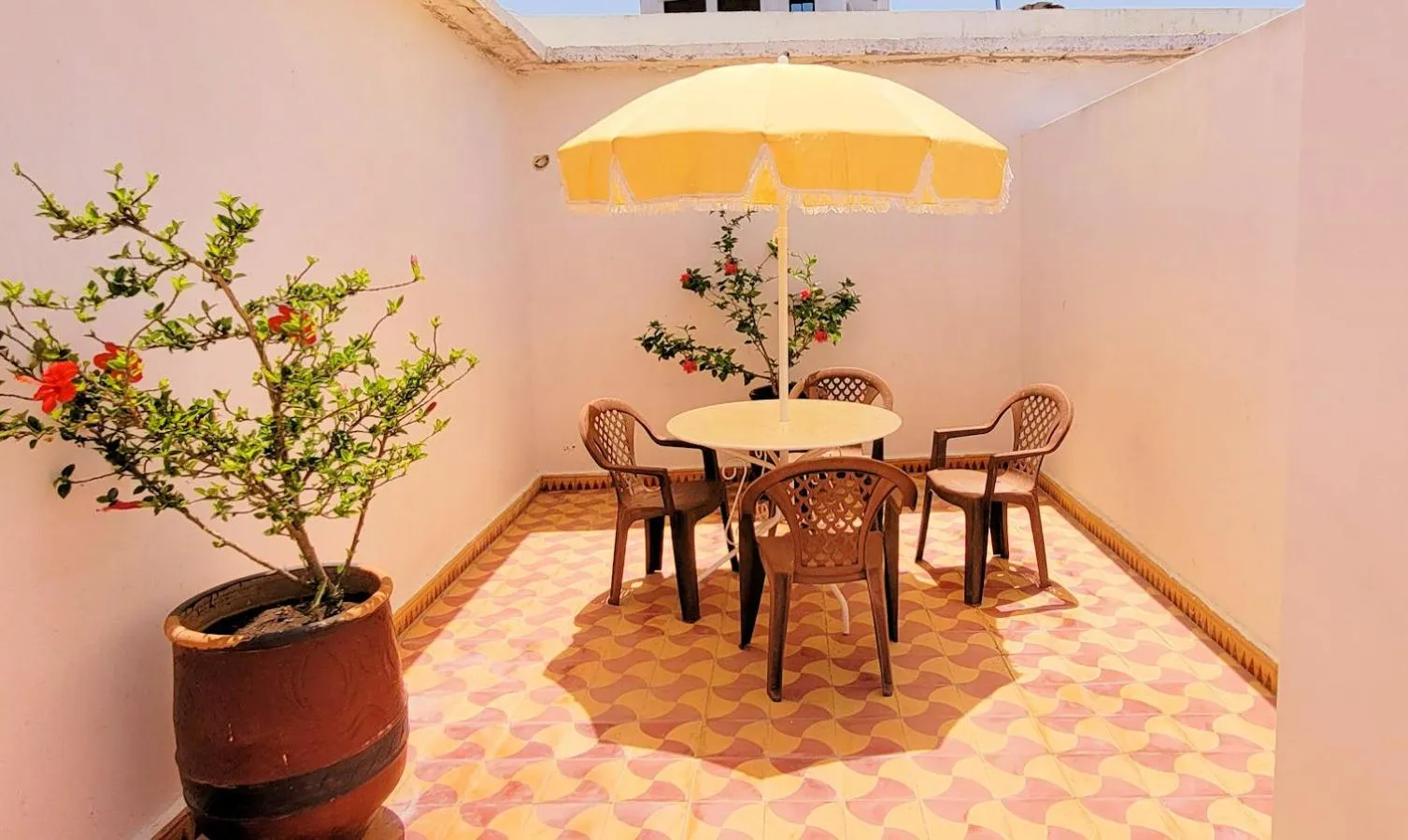 Patio in Maison de la Lagune